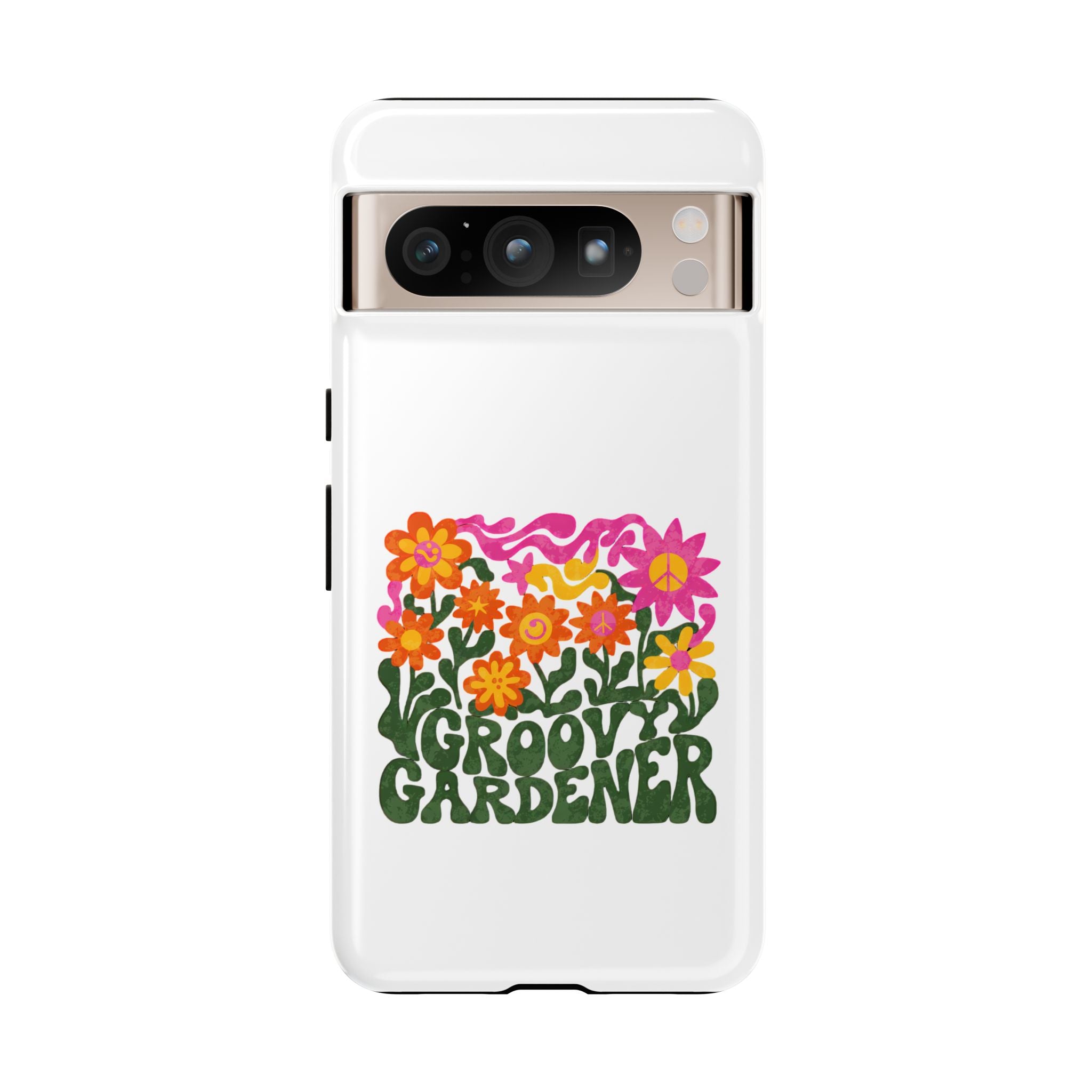 Groovy Gardener Phone Case - Retro Floral iPhone Cover