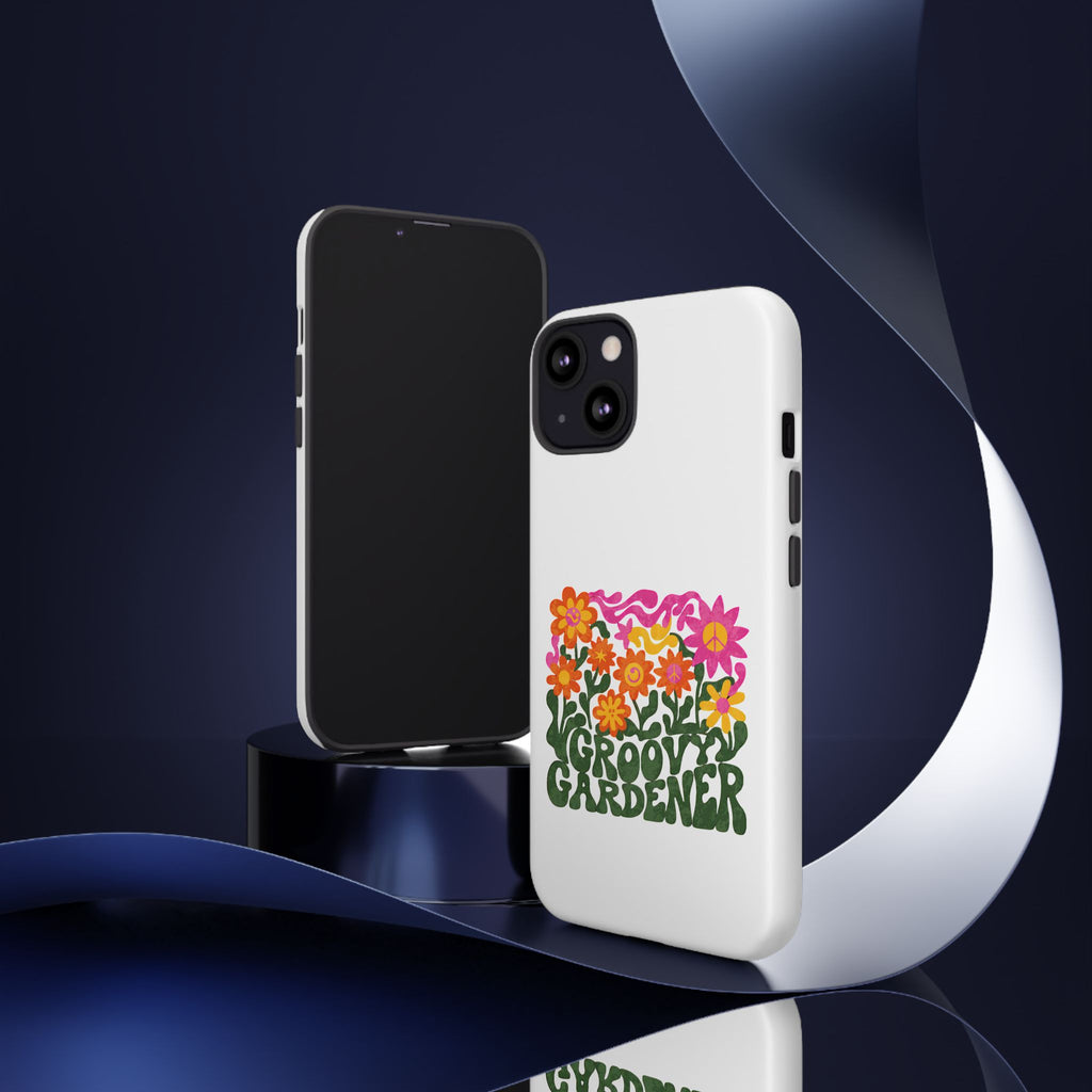 Groovy Gardener Phone Case - Retro Floral iPhone Cover