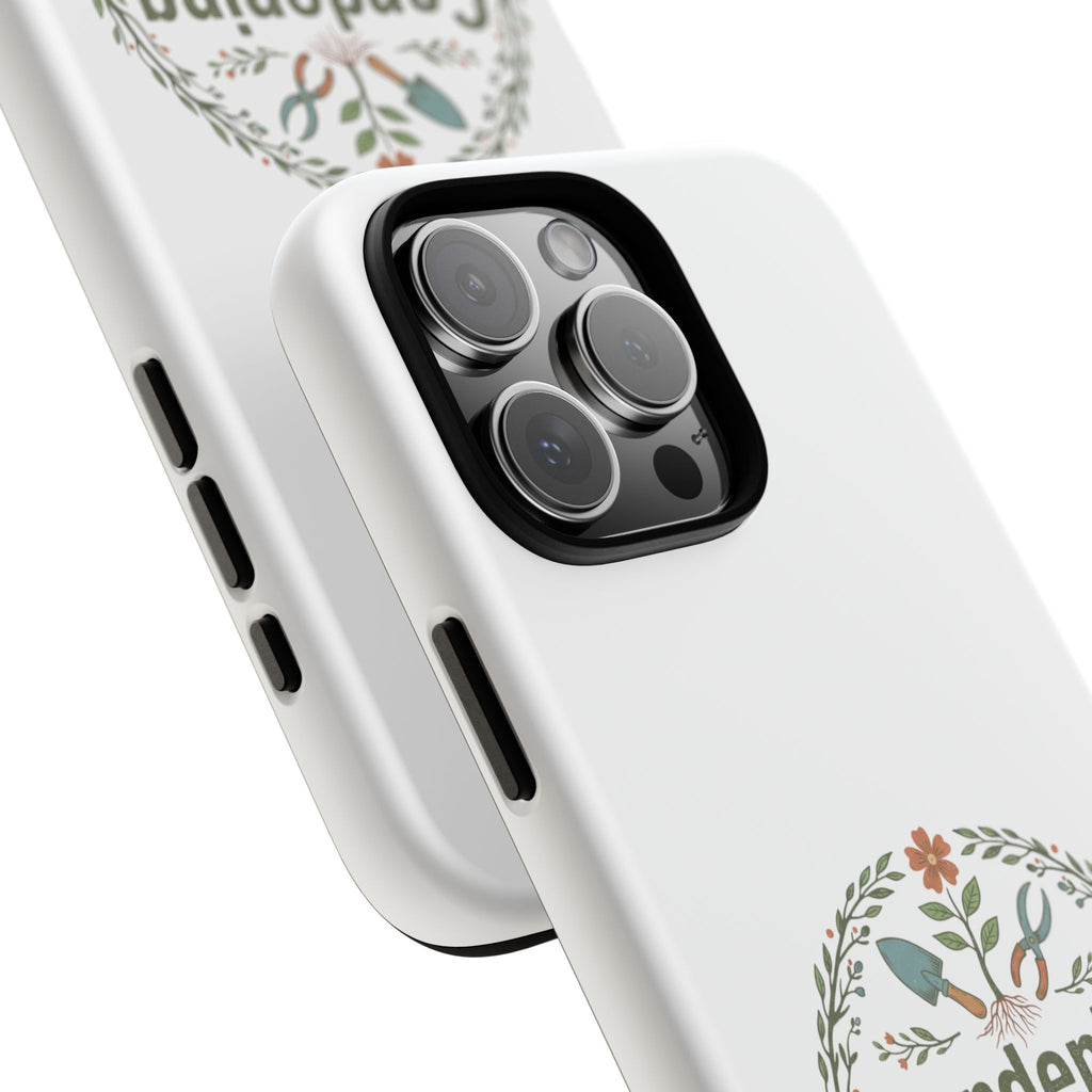Phone Case — Gardening Addict "Plant • Grow • Repeat" Floral Garden Phone Cover