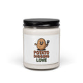 Scented Soy Candle — “Potato Digging Love” Cute Gardening Gift