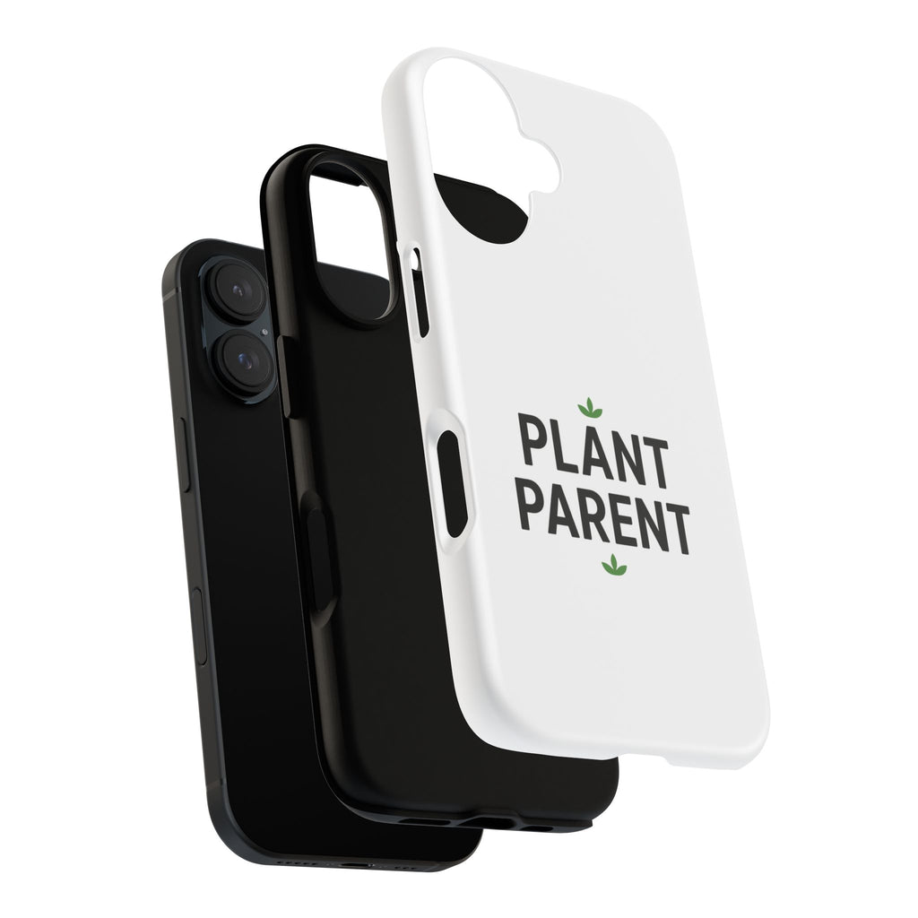 Plant Parent Tough Phone Case – Minimalist Plant Lover Protective Cover
