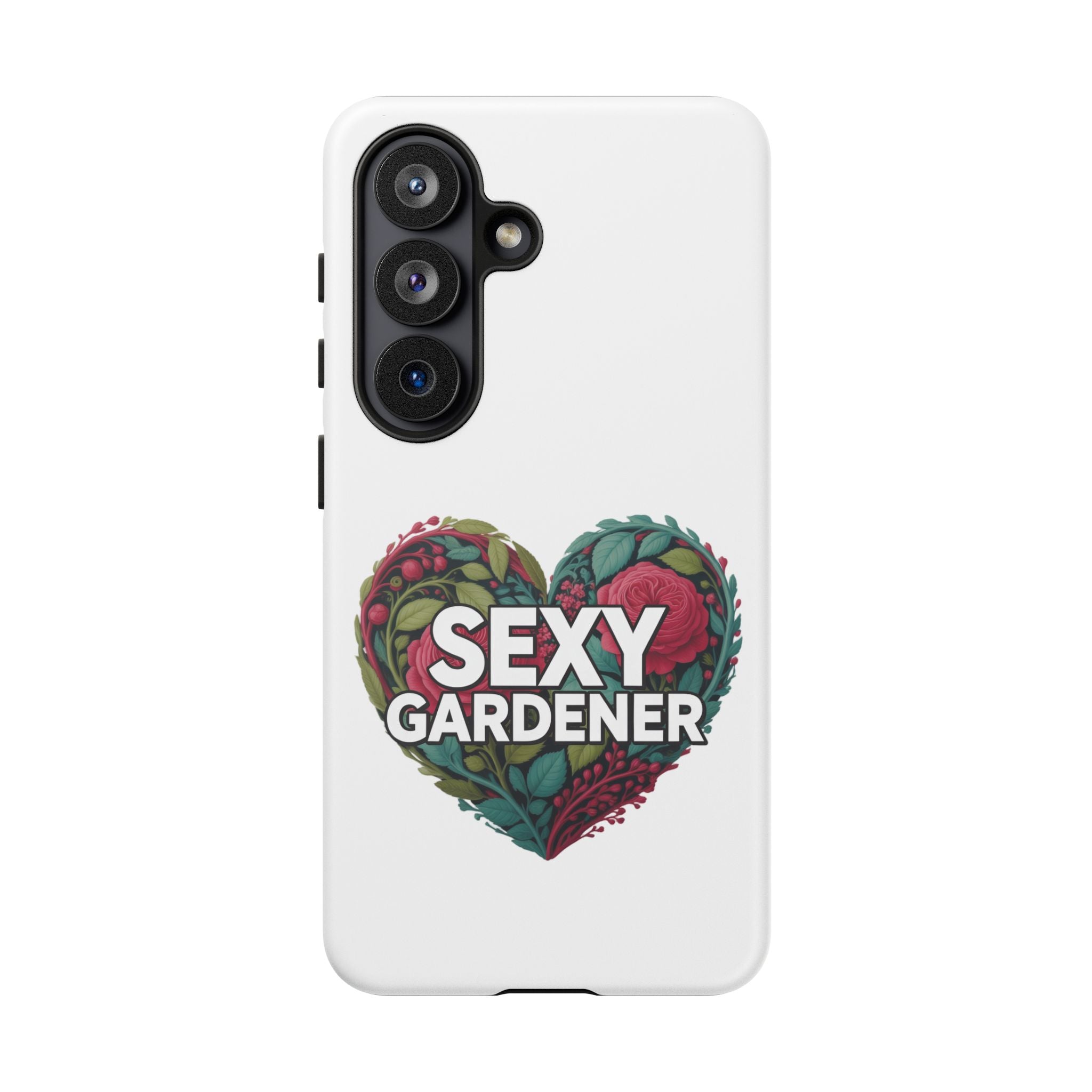 Sexy Gardener Phone Case — Floral Heart Garden Lover Tough Case
