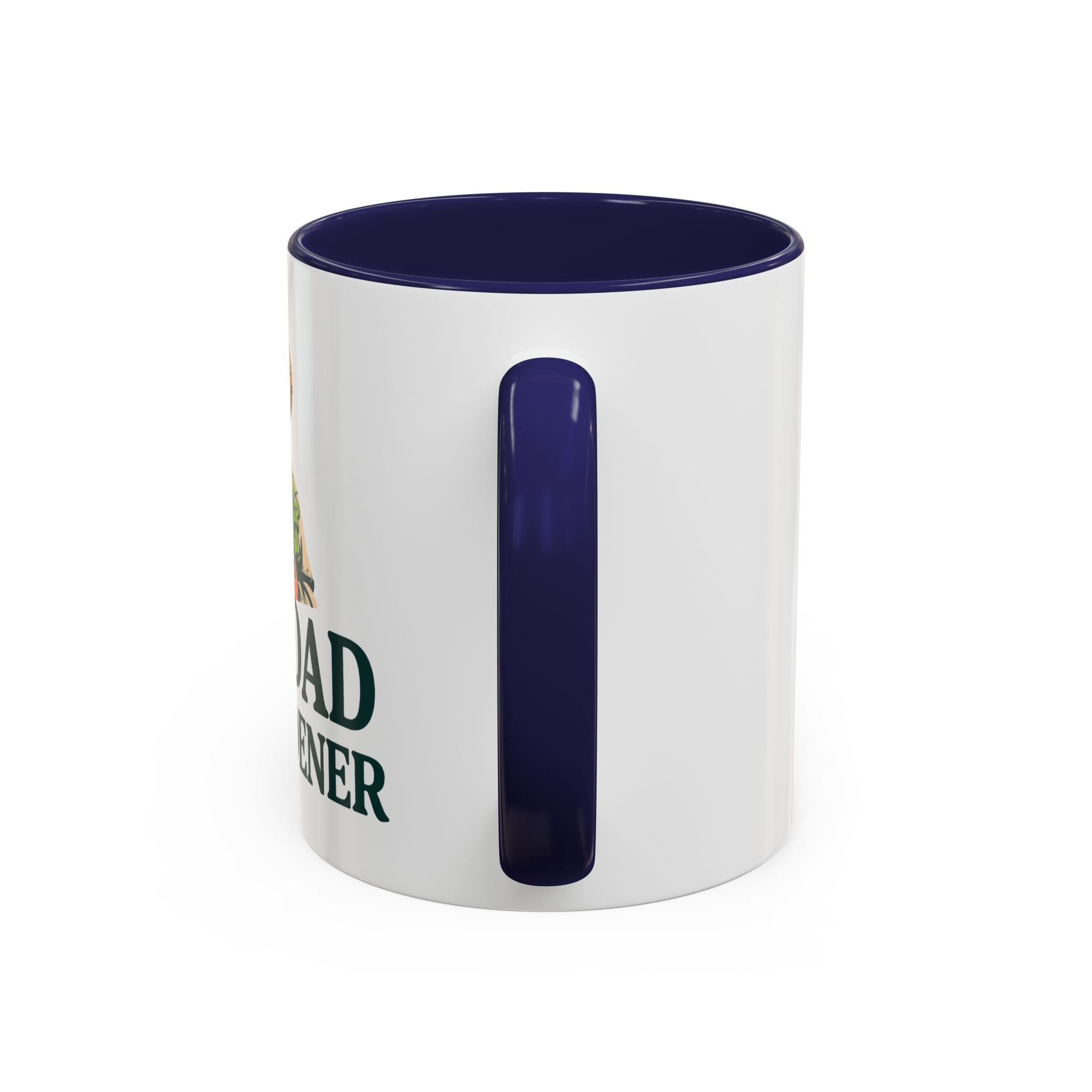 Grandad Top Gardener Accent Coffee Mug — 11/15oz Gift for Gardeners
