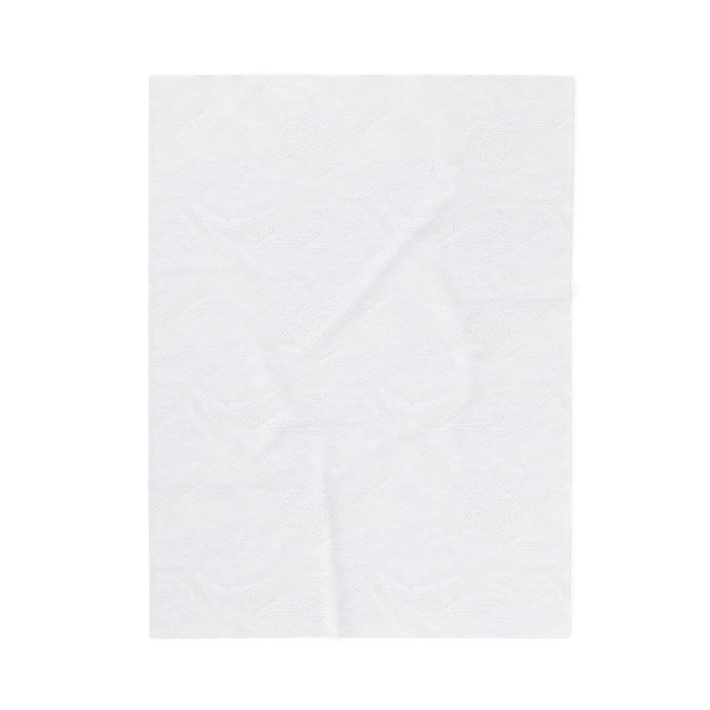 Gardening Love Velveteen Plush Blanket — Cozy Floral Couple Garden Throw