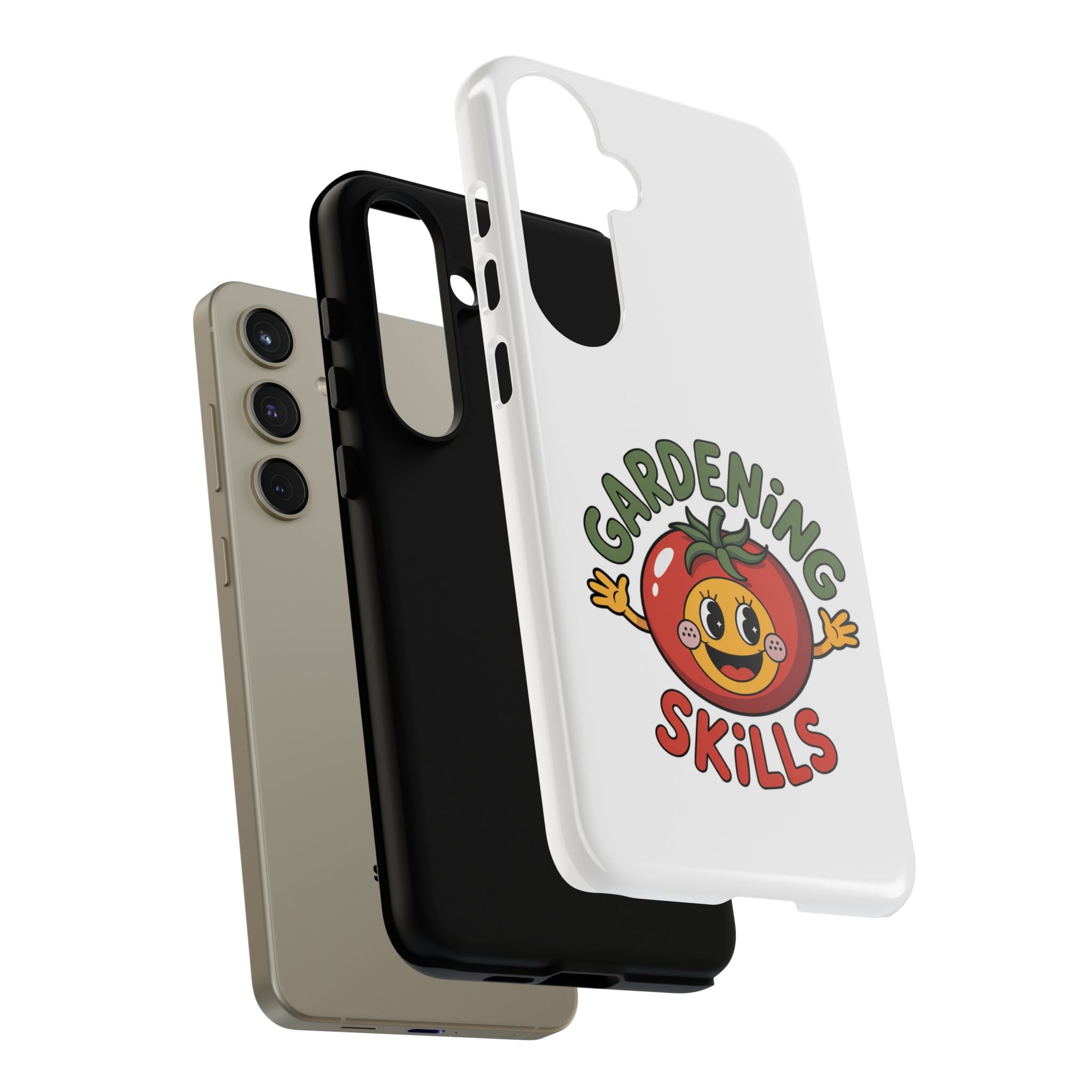 Gardening Skills Phone Case — Cute Tomato Plant Lover Protective Cover