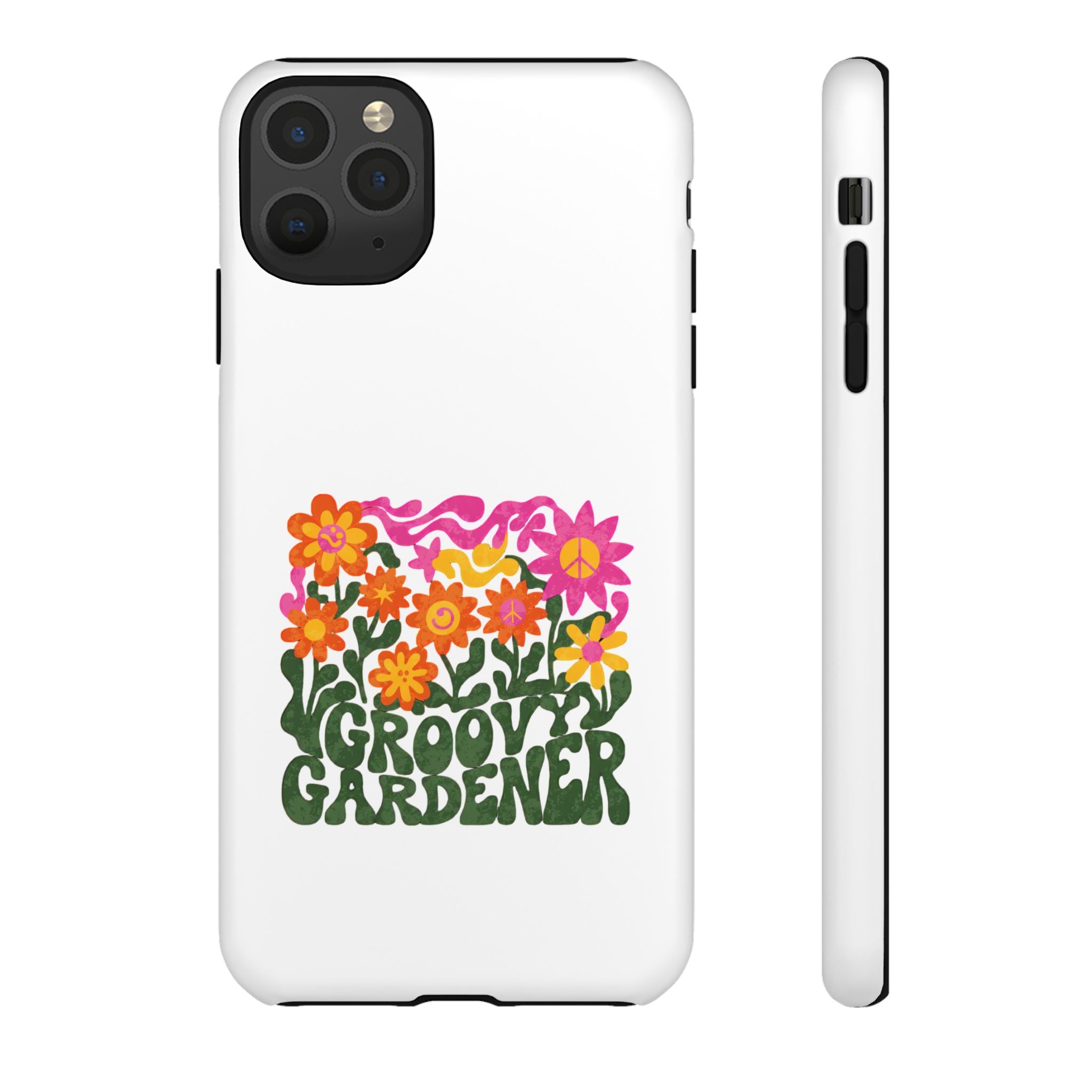 Groovy Gardener Phone Case - Retro Floral iPhone Cover
