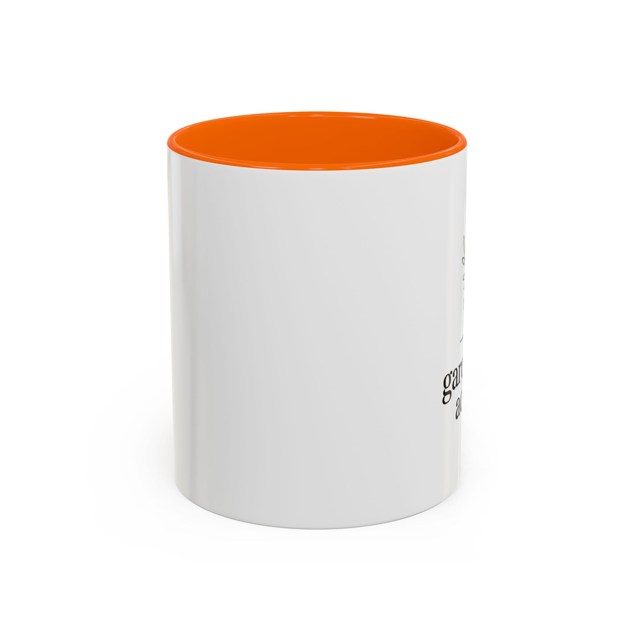 Gardening Addict Accent Coffee Mug — Plant Lover Ceramic Mug (11/15oz)