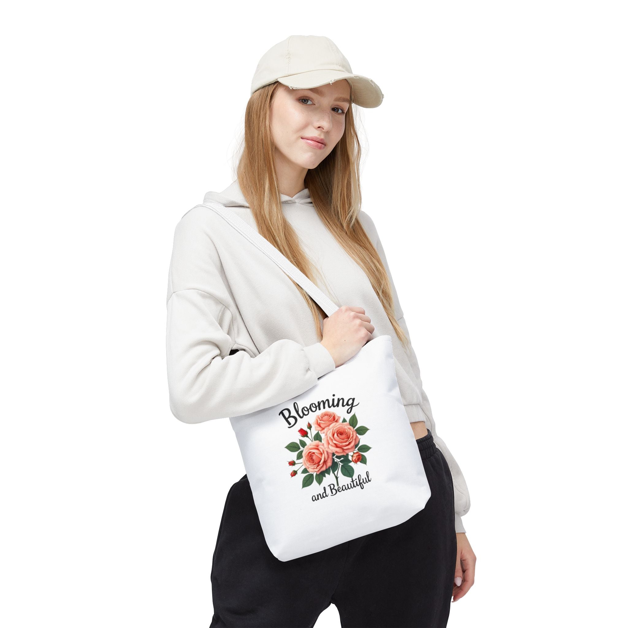 Blooming and Beautiful Floral Tote Bag