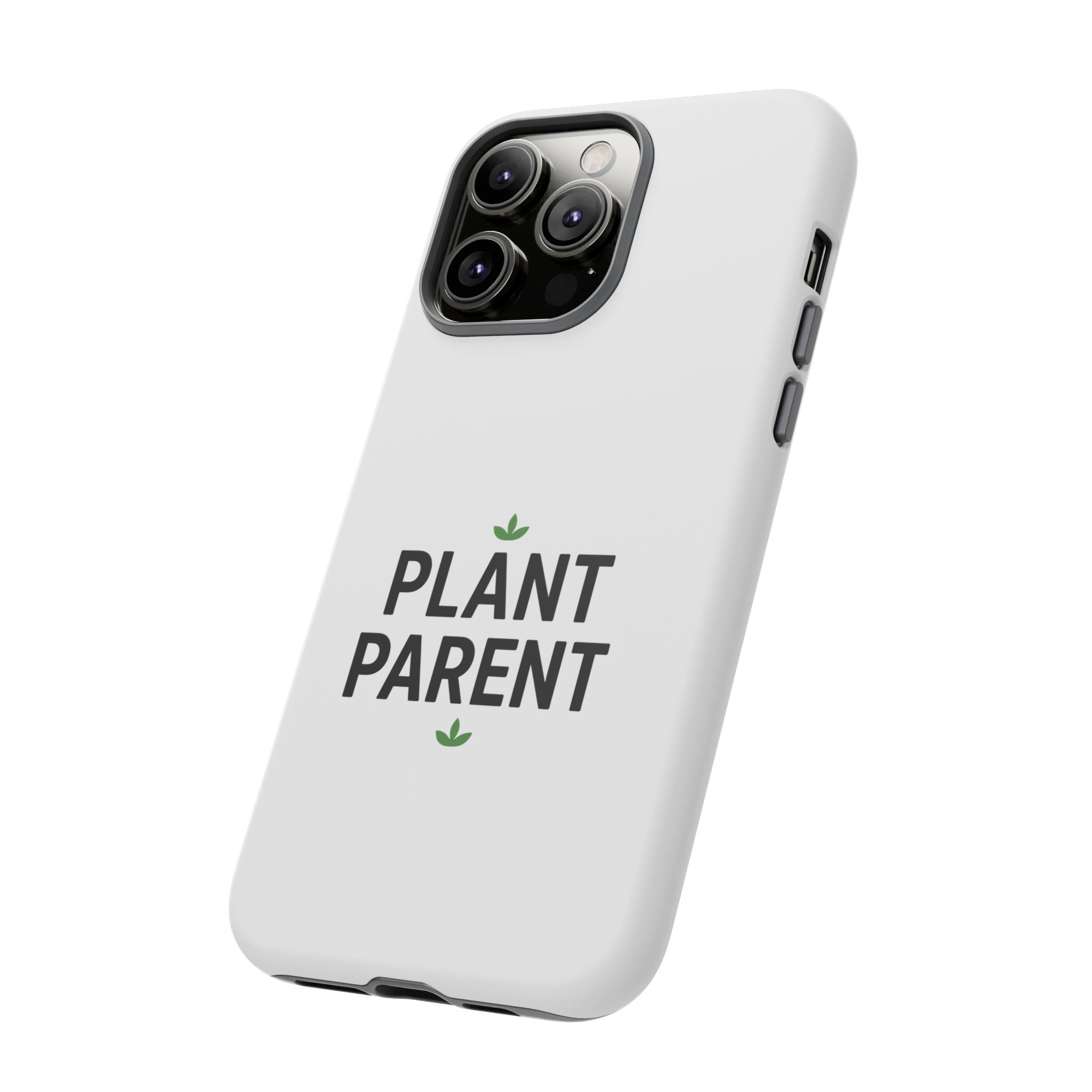 Plant Parent Tough Phone Case – Minimalist Plant Lover Protective Cover