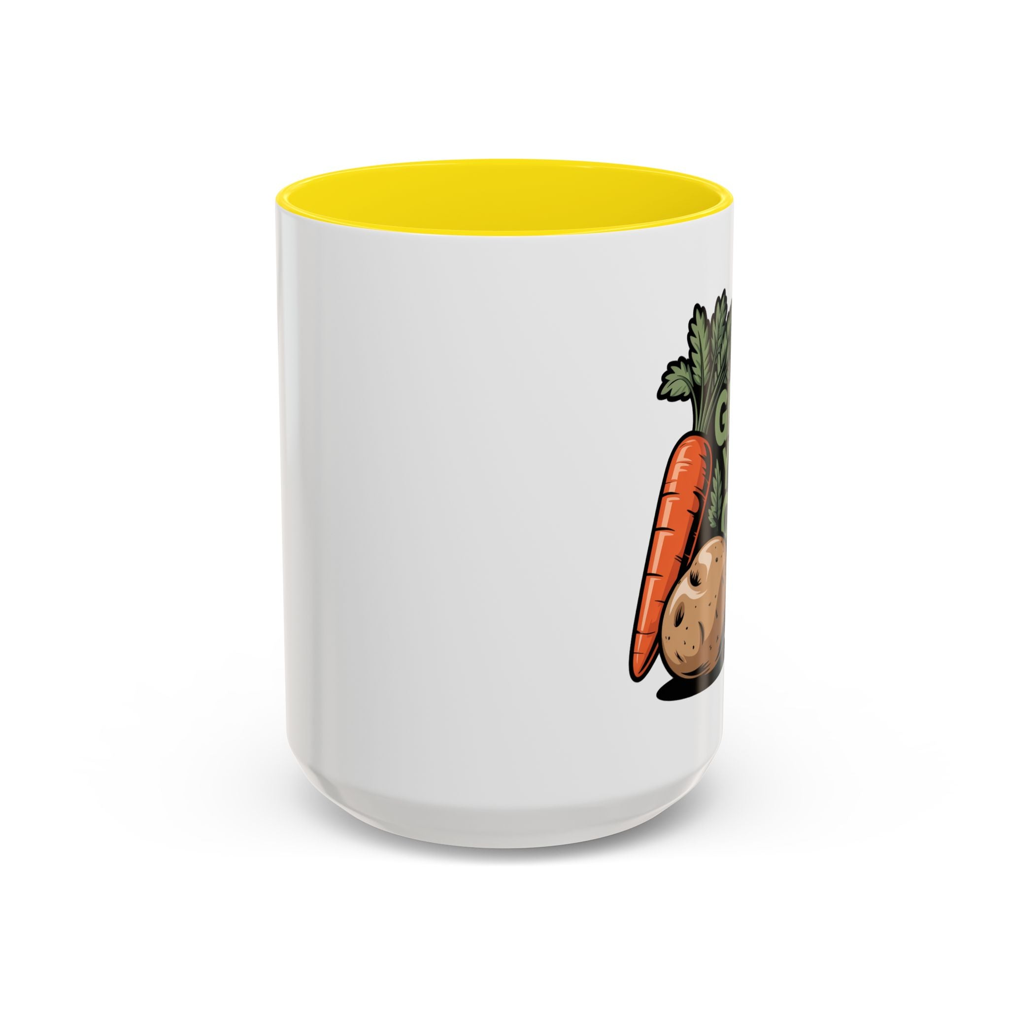 Grow Your Own Coffee Mug — Gardening Veggie Design (11/15oz Accent)