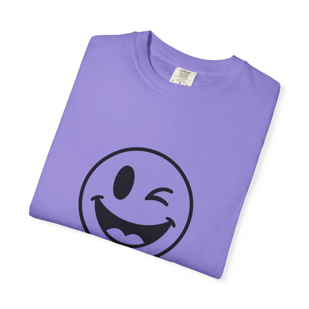 Sexy Gardener T-Shirt — Winking Smiley Graphic Tee for Gardeners
