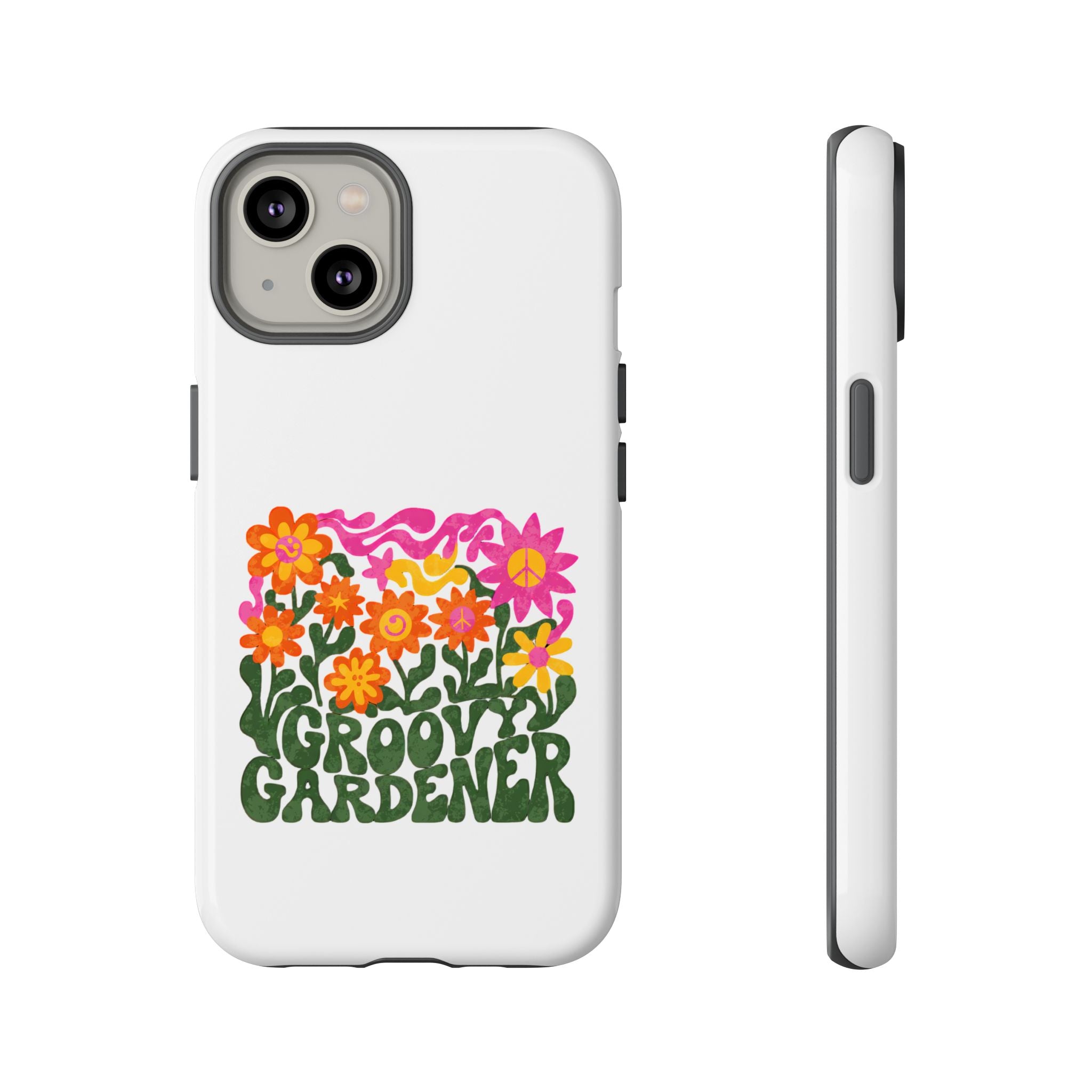 Groovy Gardener Phone Case - Retro Floral iPhone Cover