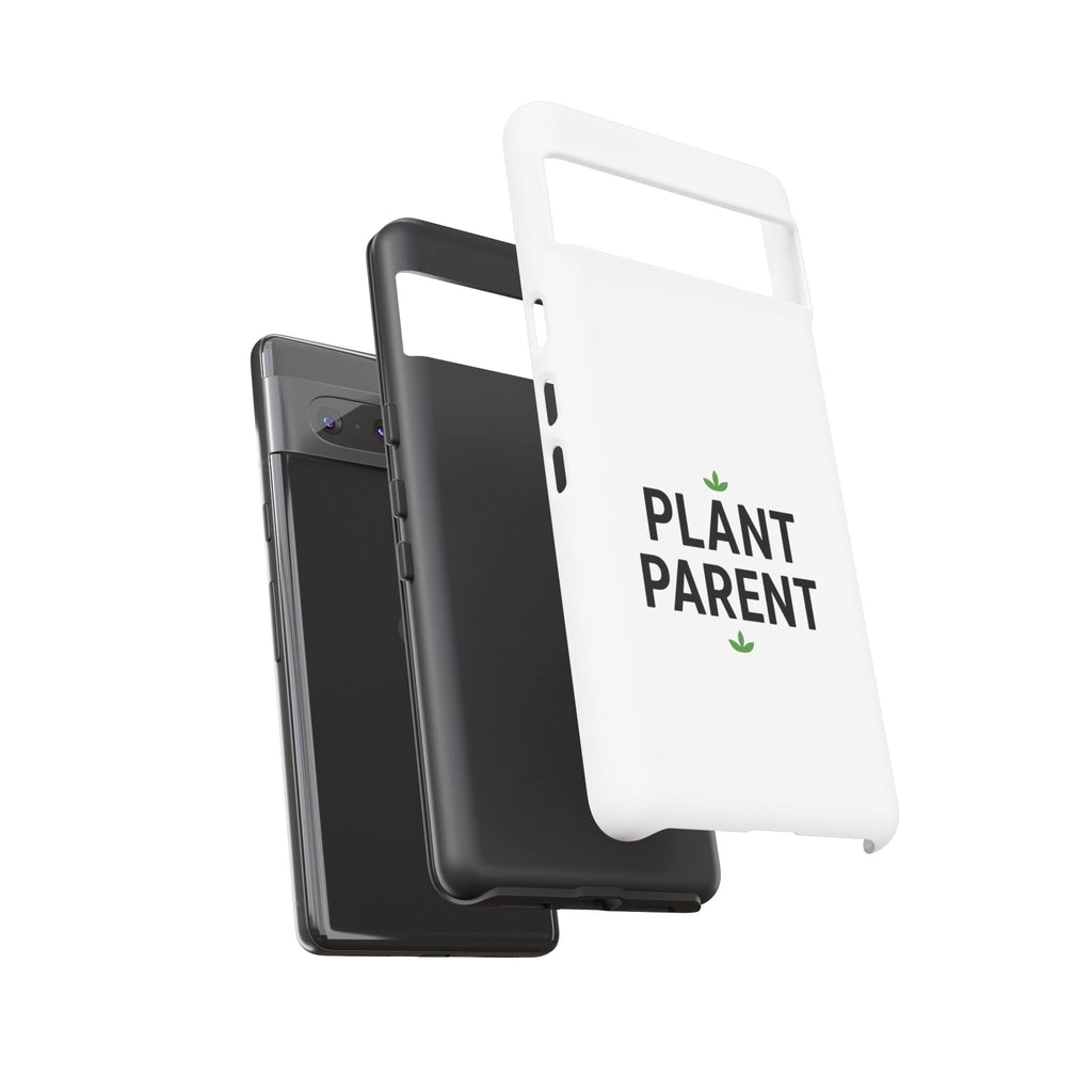 Plant Parent Tough Phone Case – Minimalist Plant Lover Protective Cover