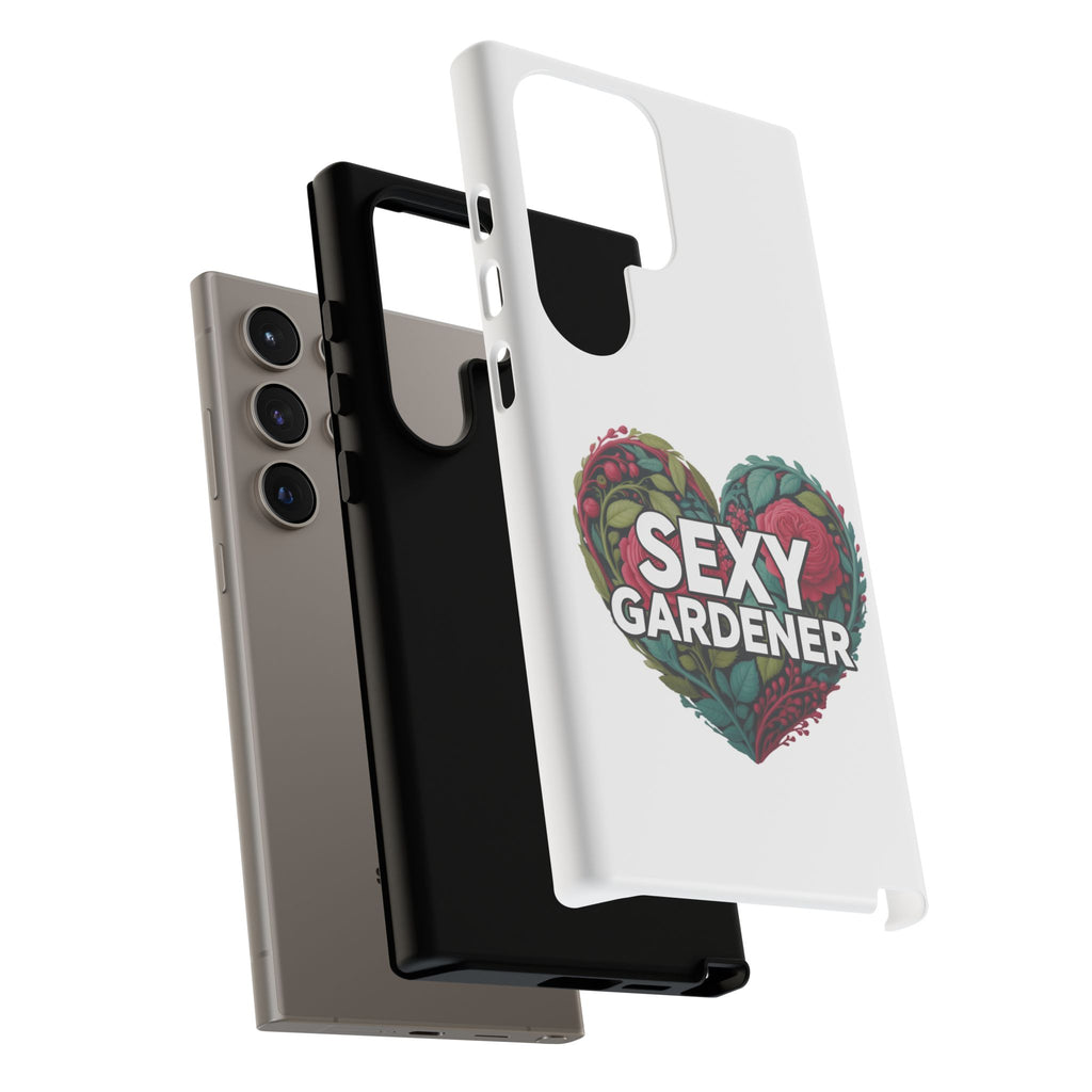 Sexy Gardener Phone Case — Floral Heart Garden Lover Tough Case