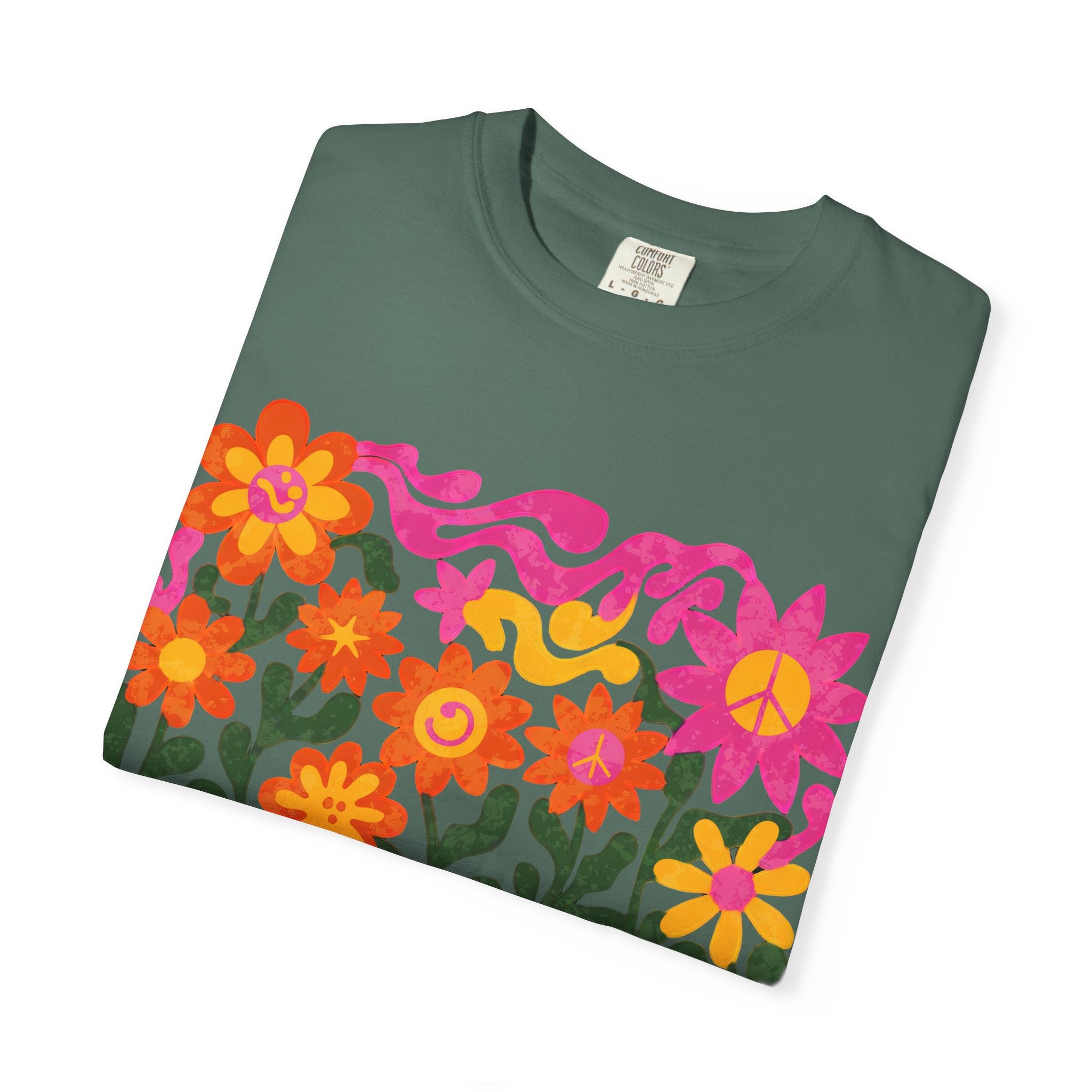Groovy Gardener T-Shirt — Retro Flower Garden Graphic Tee
