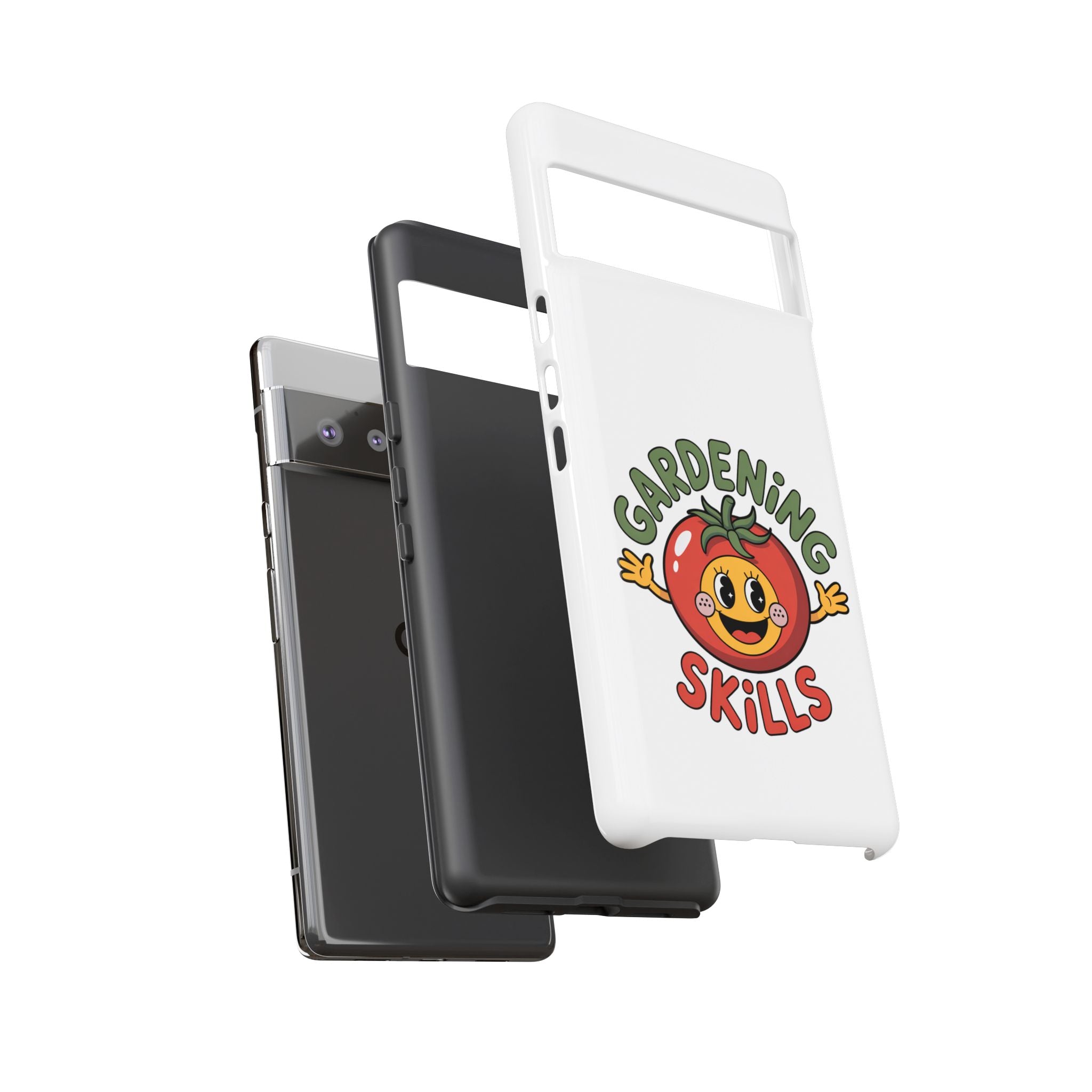 Gardening Skills Phone Case — Cute Tomato Plant Lover Protective Cover