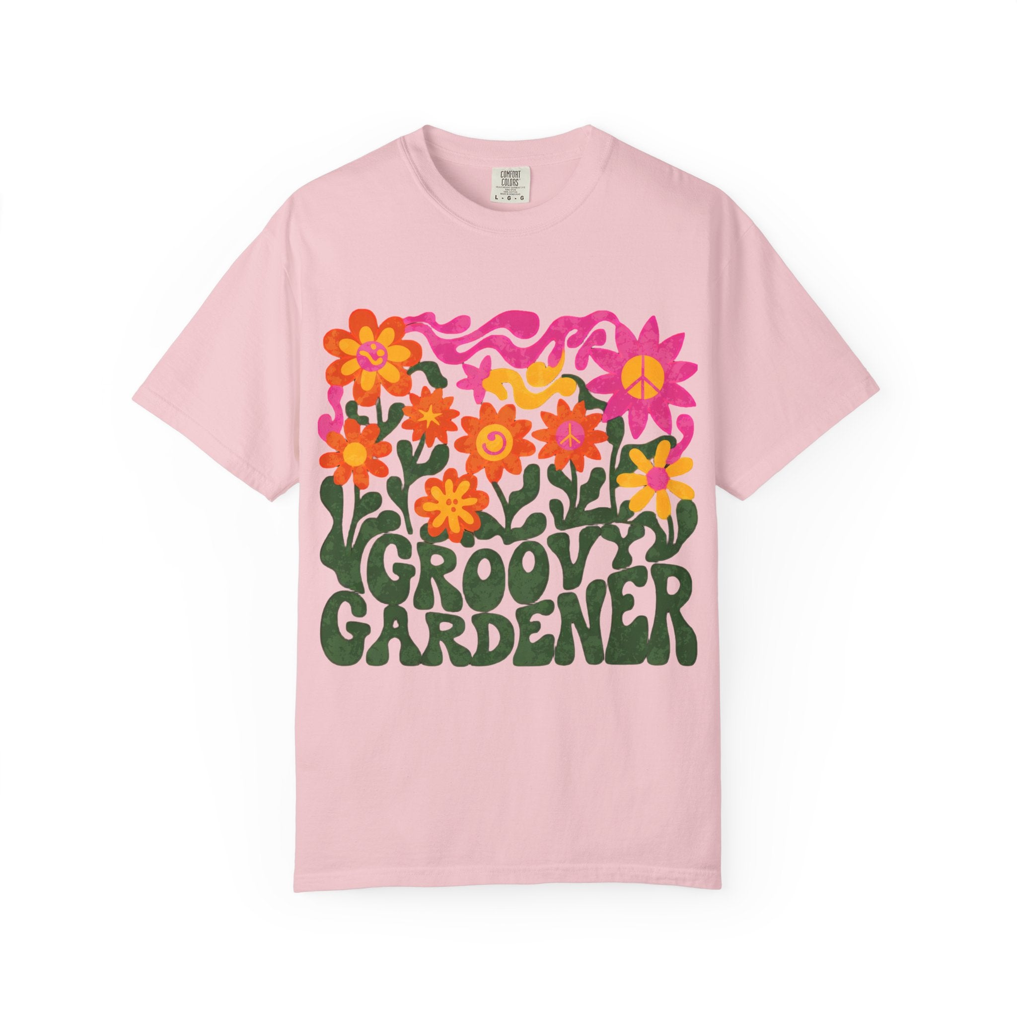 Groovy Gardener T-Shirt — Retro Flower Garden Graphic Tee