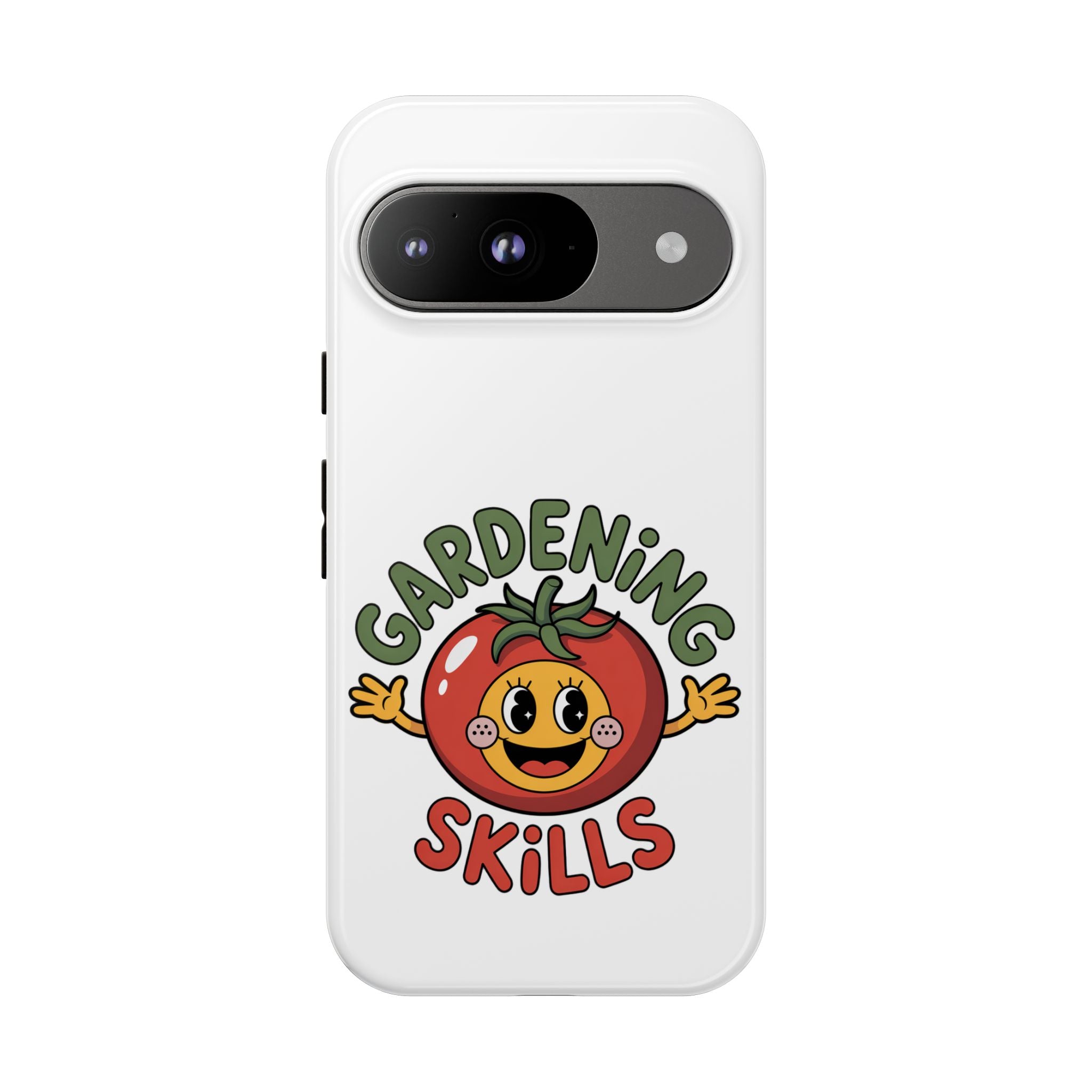 Gardening Skills Phone Case — Cute Tomato Plant Lover Protective Cover