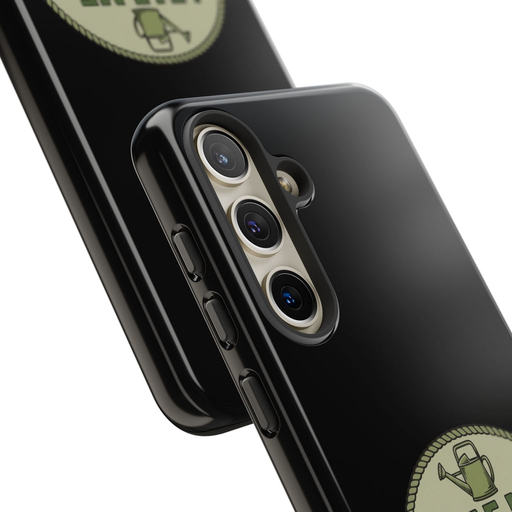 Phone Case - "Leaf Me Alone I'm Gardening" Funny Gardener Protective Tough Case