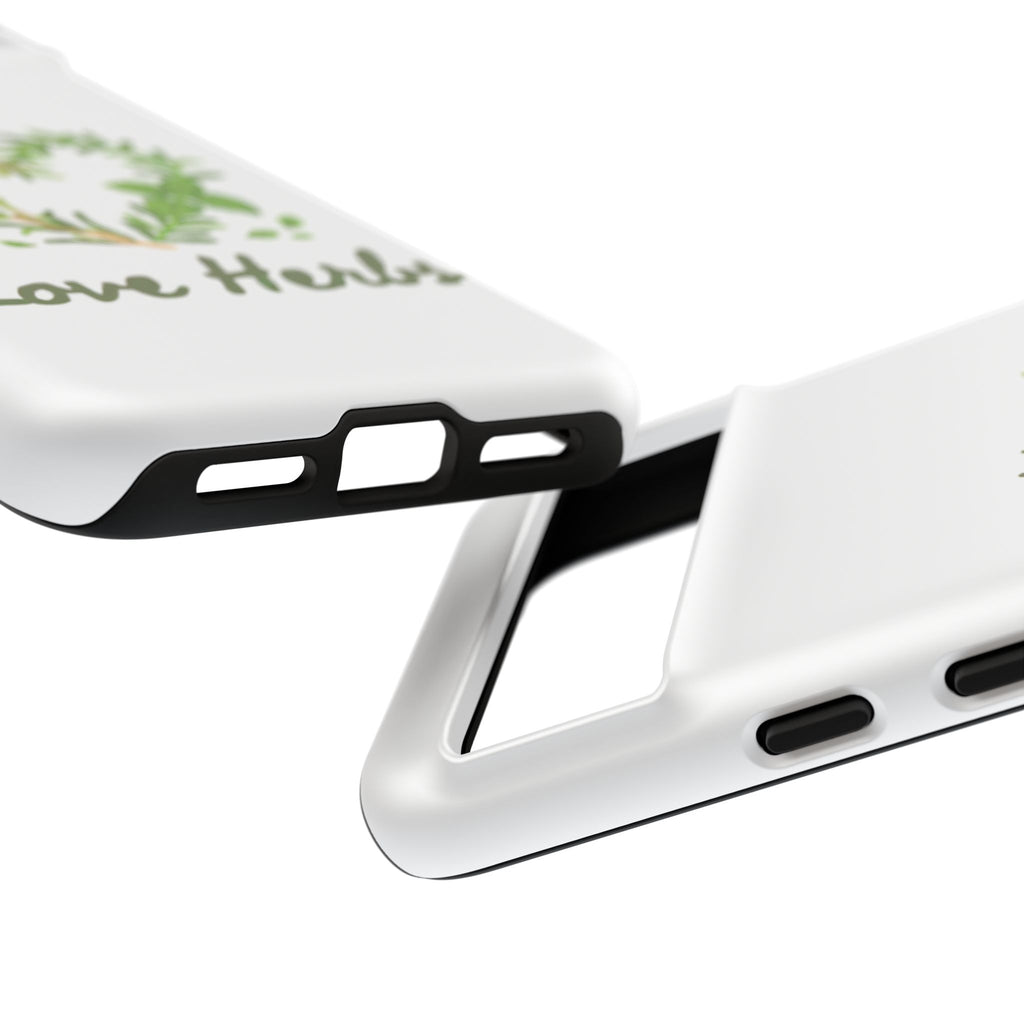 Herb Heart Phone Case - "Love Herbs" Botanical iPhone Cover