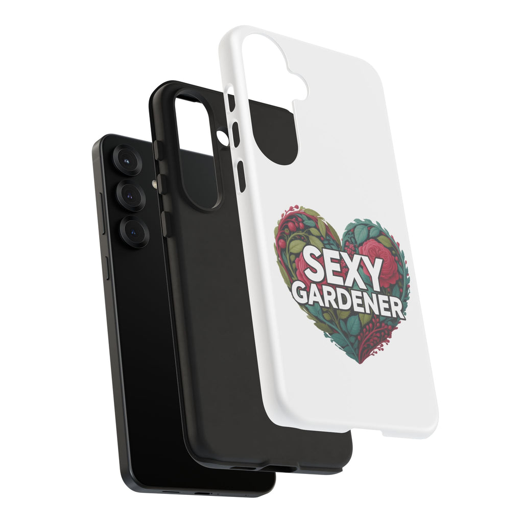 Sexy Gardener Phone Case — Floral Heart Garden Lover Tough Case