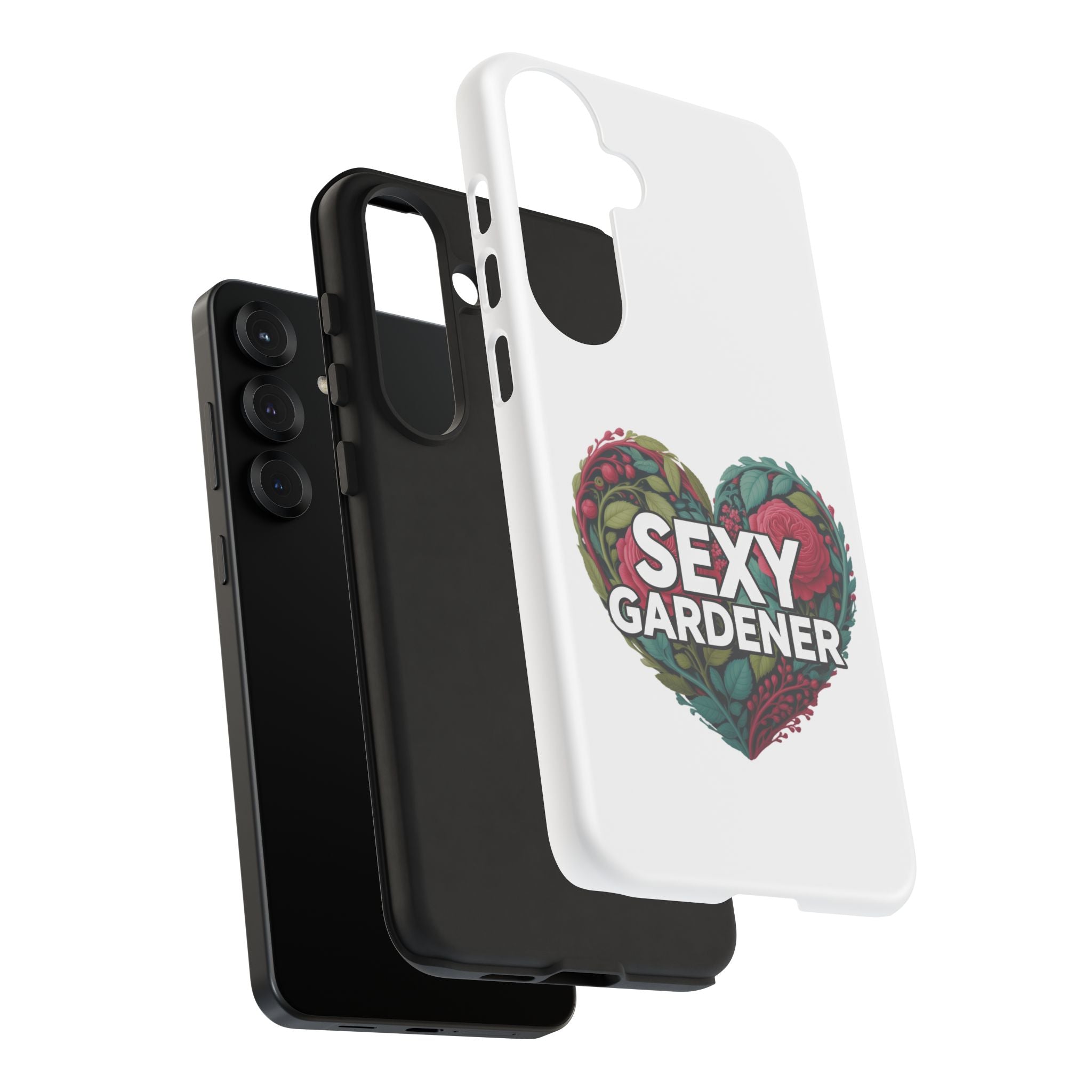 Sexy Gardener Phone Case — Floral Heart Garden Lover Tough Case