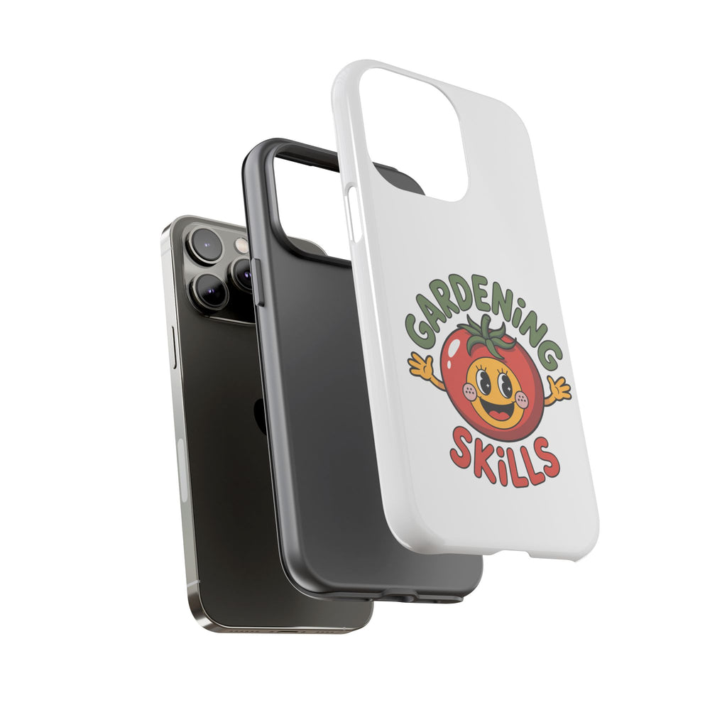 Gardening Skills Phone Case — Cute Tomato Plant Lover Protective Cover