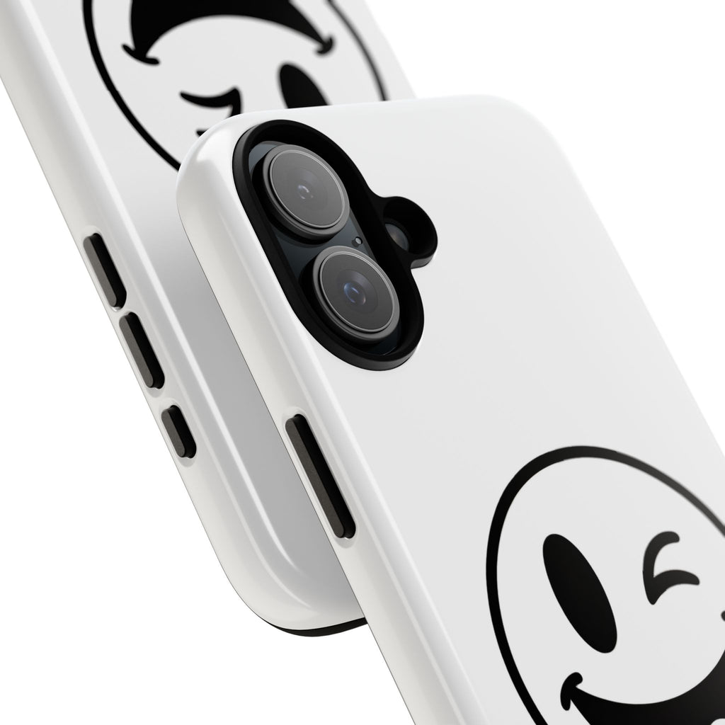 Phone Case — Winking Smiley “sexy gardener” Graphic