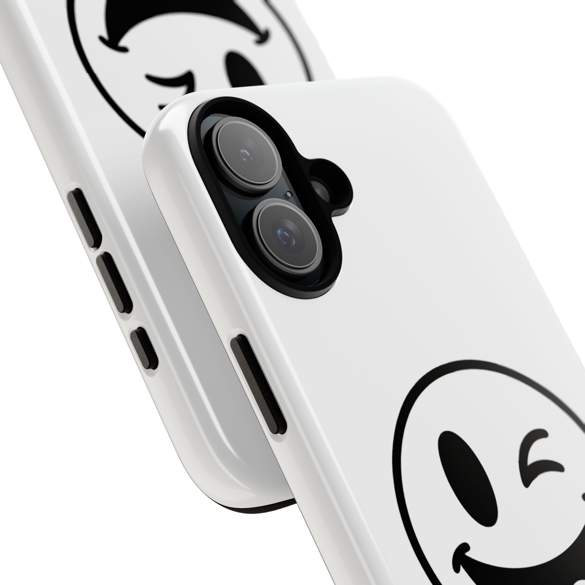Phone Case — Winking Smiley “sexy gardener” Graphic