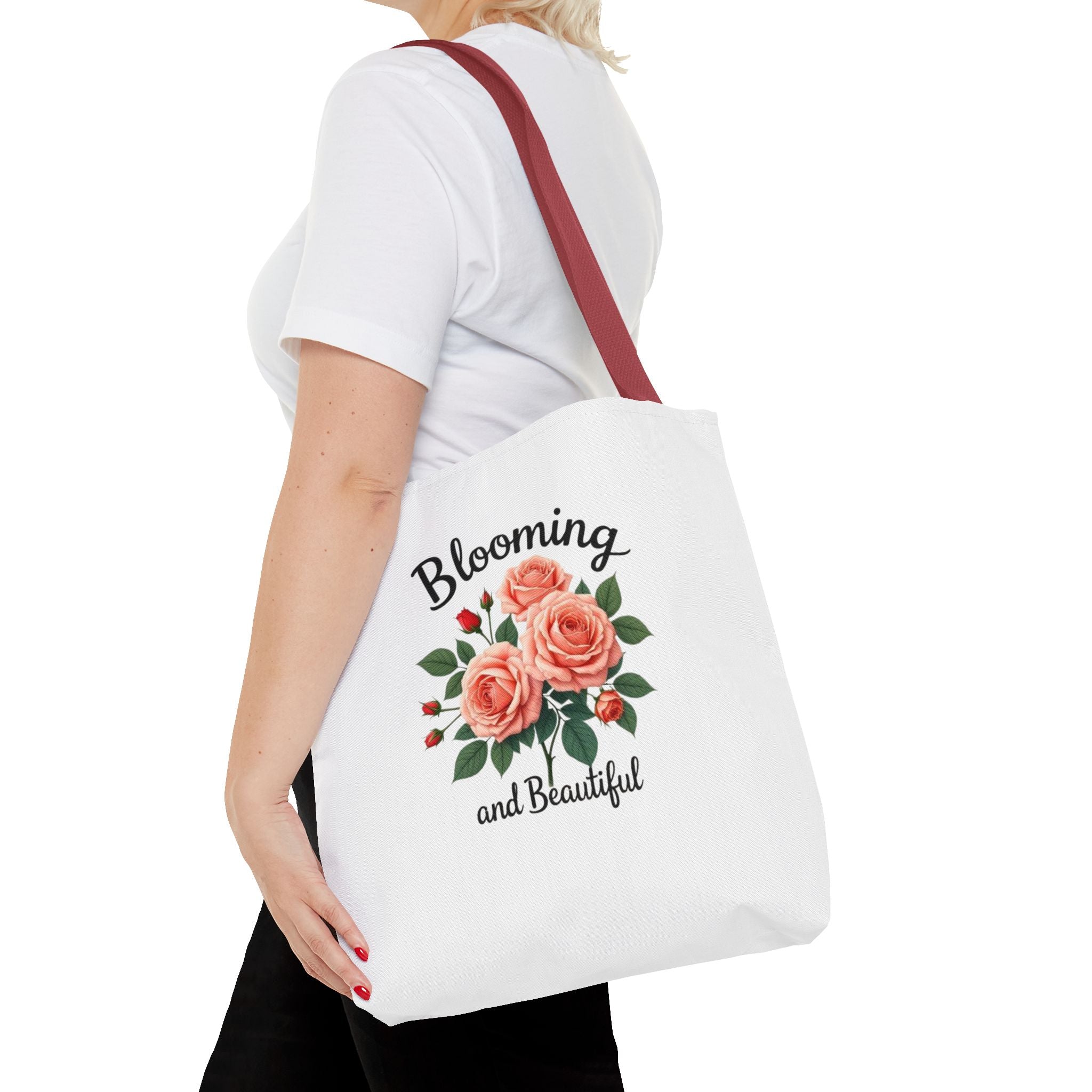 Blooming and Beautiful Floral Tote Bag