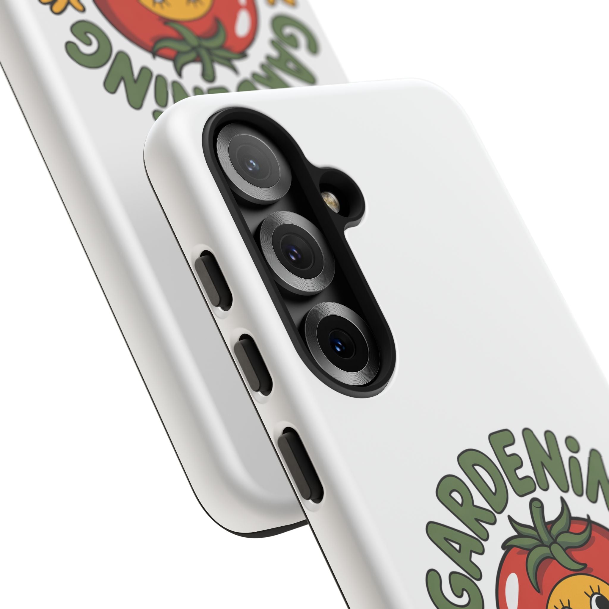 Gardening Skills Phone Case — Cute Tomato Plant Lover Protective Cover