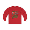 Dig for Victory Long Sleeve Tee — Vintage Veggie Garden Graphic