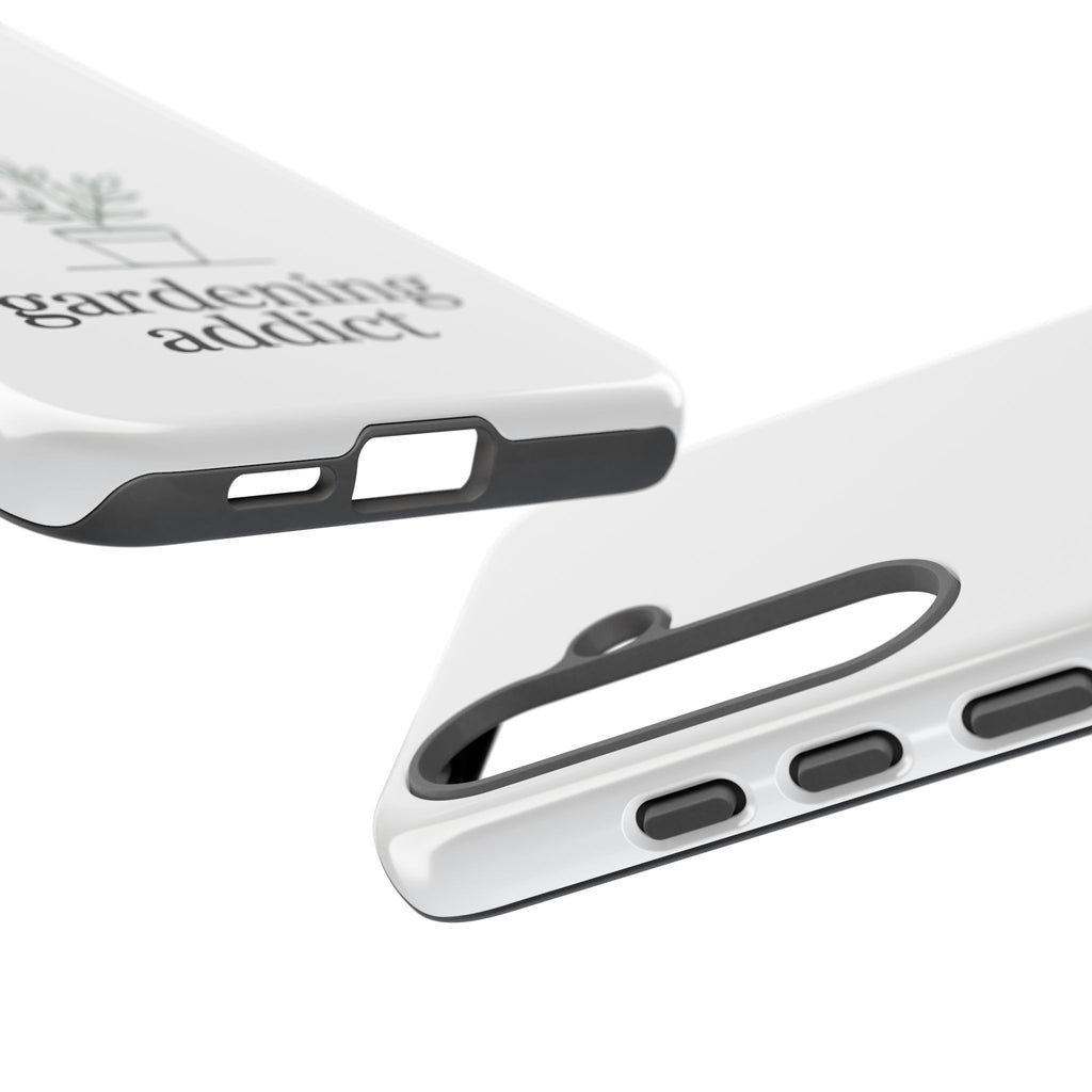 Phone Case — 'gardening addict' Minimal Plant Design