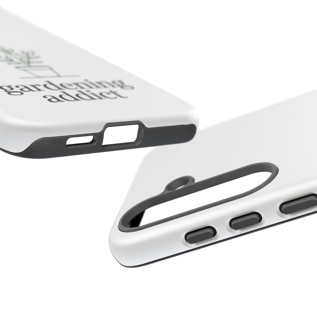 Phone Case — 'gardening addict' Minimal Plant Design
