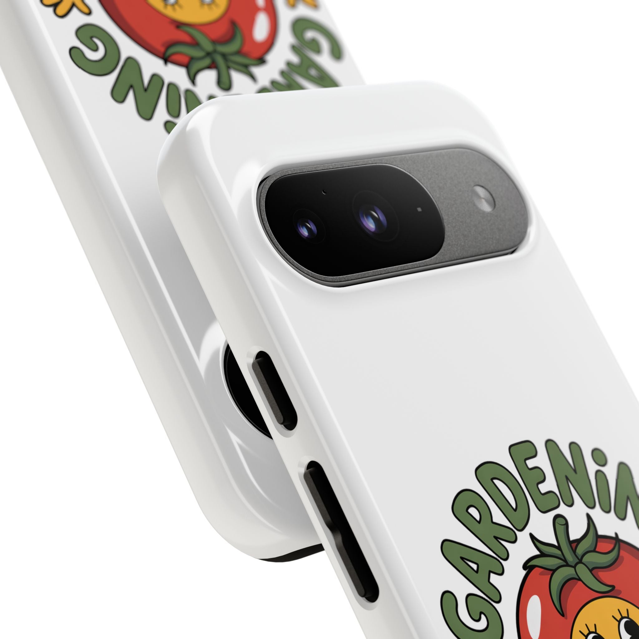 Gardening Skills Phone Case — Cute Tomato Plant Lover Protective Cover