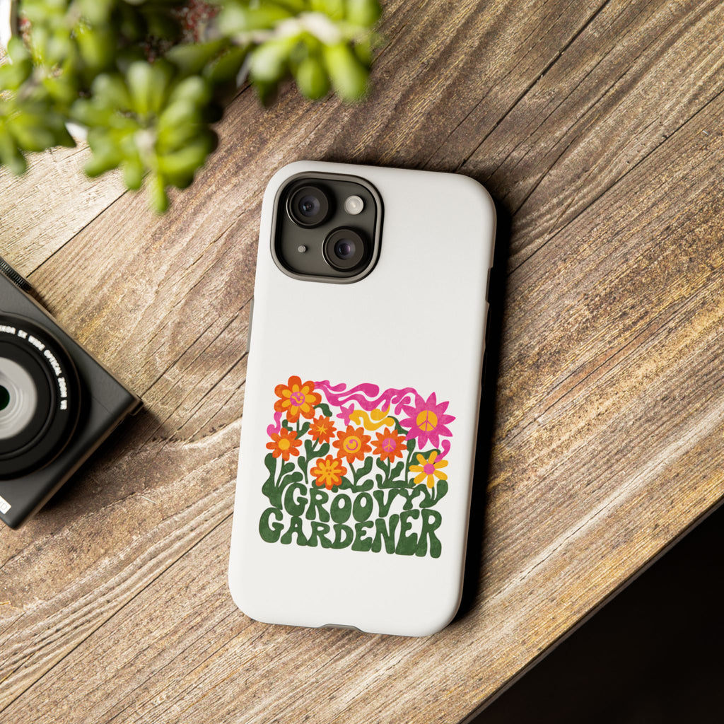 Groovy Gardener Phone Case - Retro Floral iPhone Cover