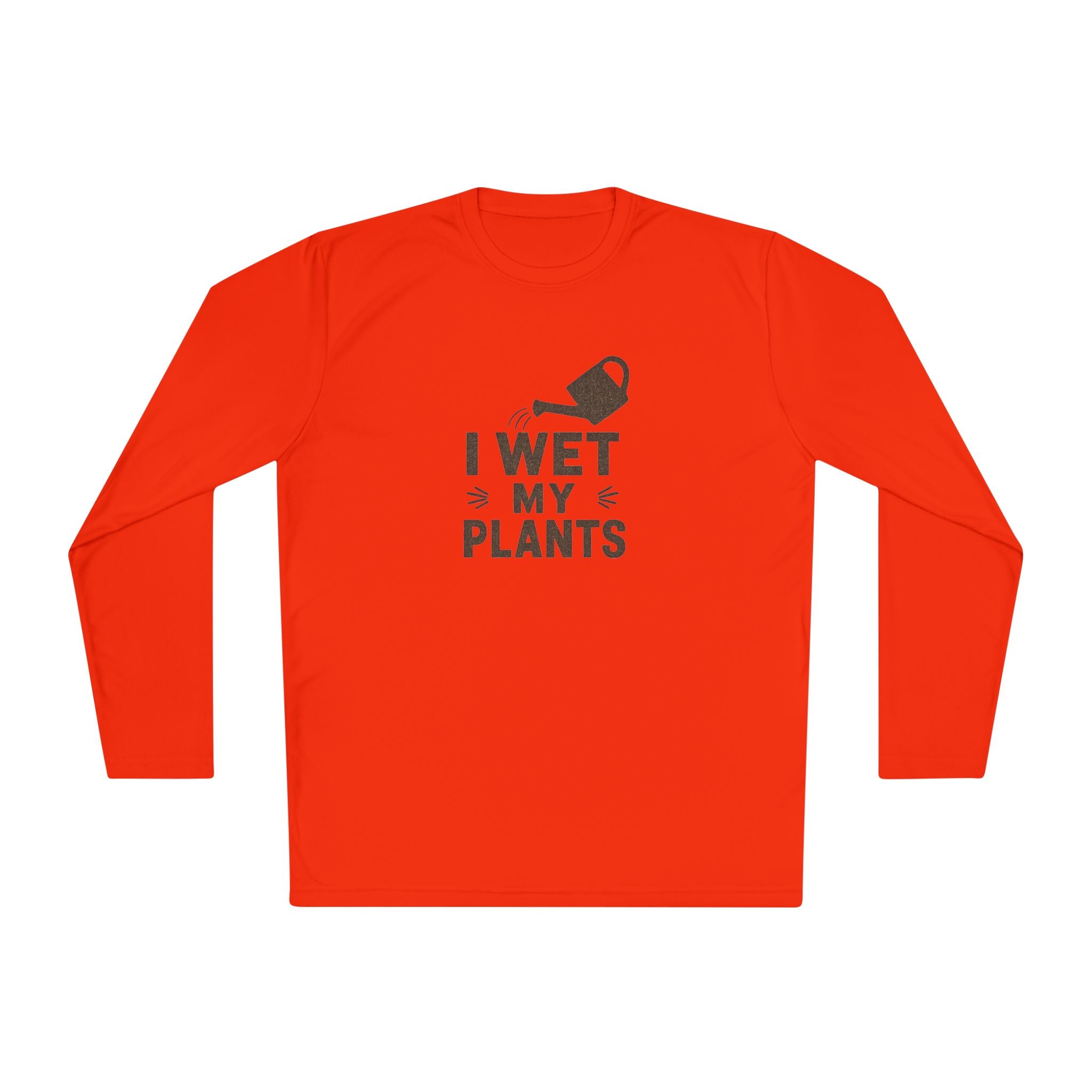 I Wet My Plants Long Sleeve Tee — Funny Plant Lover Gardening Shirt