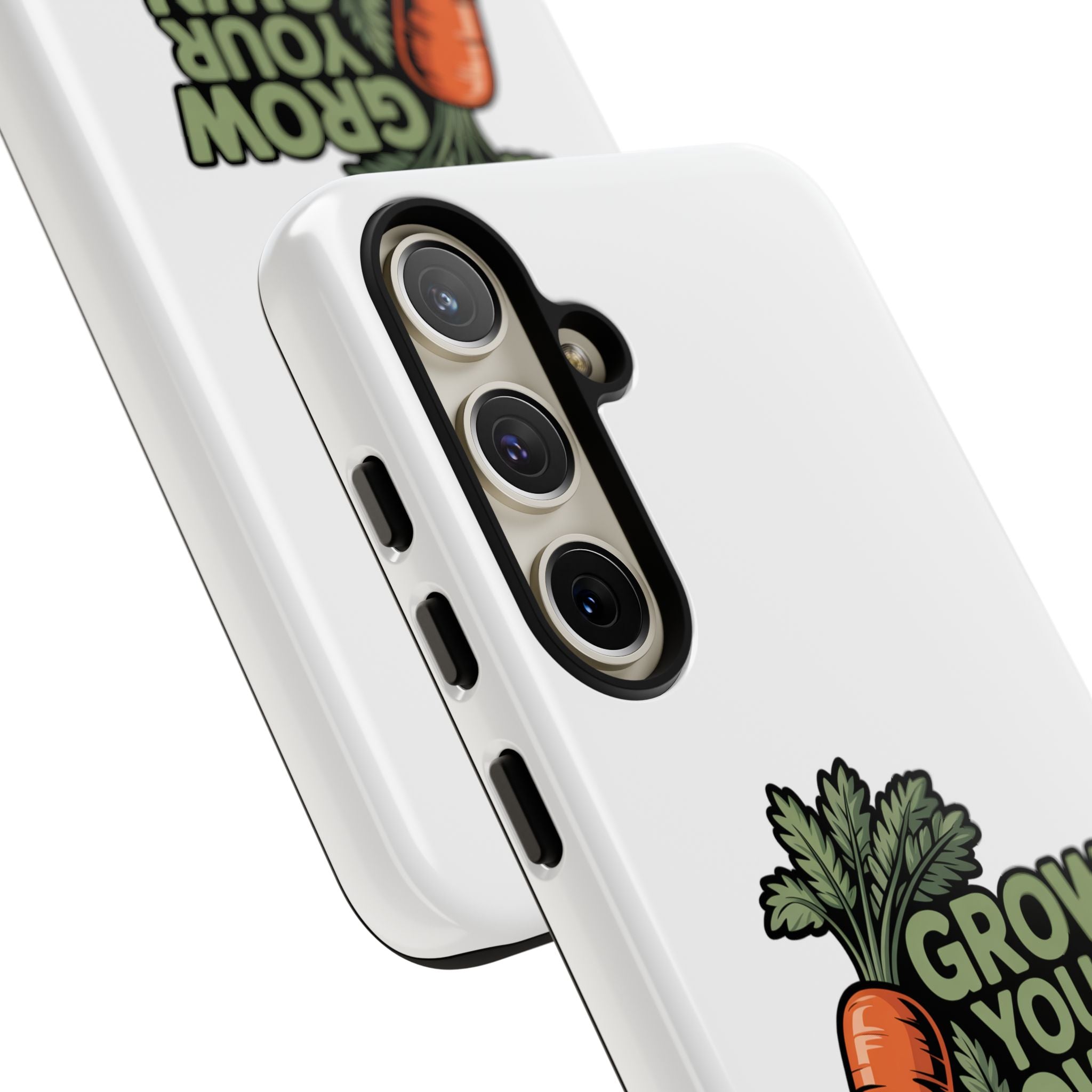 Grow Your Own Vegetables Phone Case — Gardening Carrot Potato Tomato Design