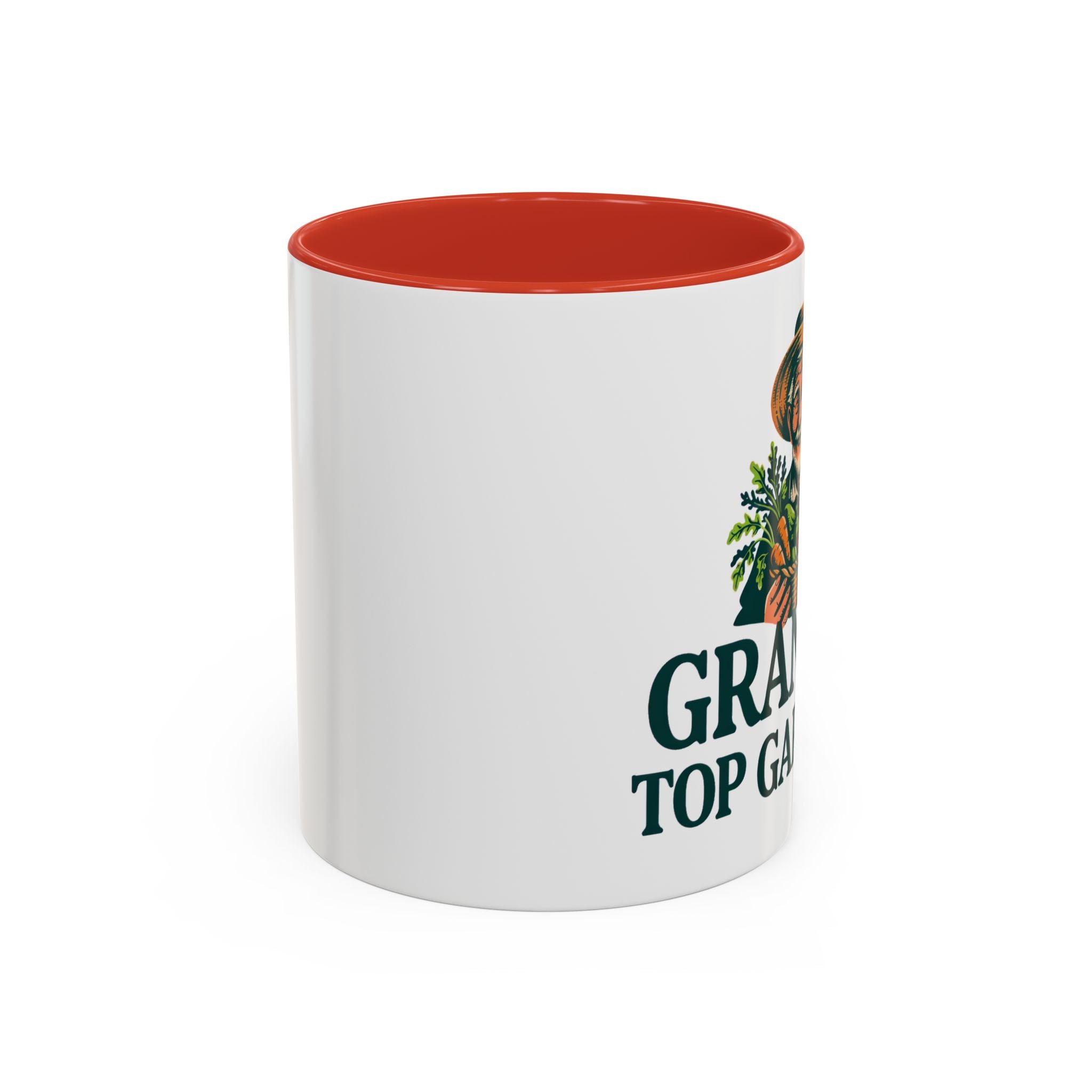 Grandad Top Gardener Accent Coffee Mug — 11/15oz Gift for Gardeners