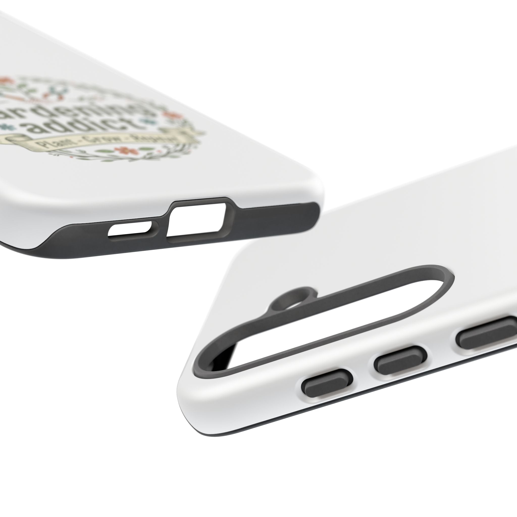 Phone Case — Gardening Addict "Plant • Grow • Repeat" Floral Garden Phone Cover