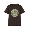 Gardening T-Shirt — "Leaf Me Alone I'm Gardening" Funny Garden Tee
