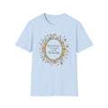 T-Shirt — "Emotionally Attached to My Flowers" Floral Graphic Tee