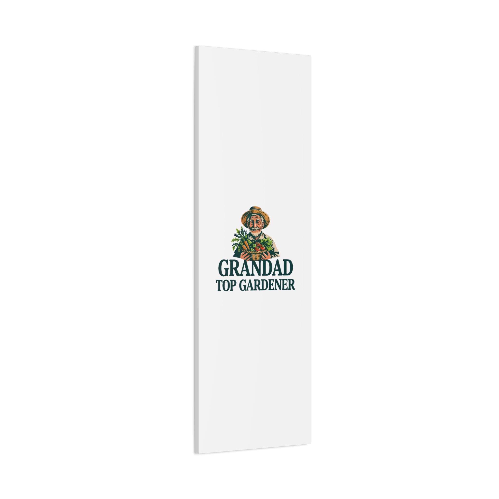 Grandad Top Gardener Canvas – Stretched Matte Wall Art