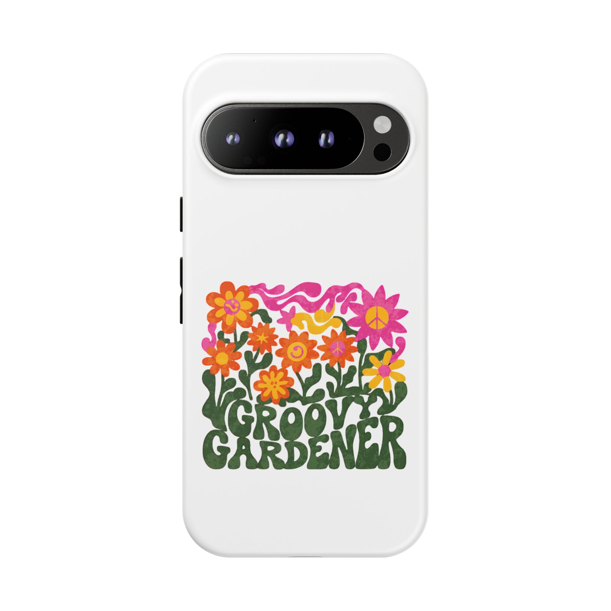 Groovy Gardener Phone Case - Retro Floral iPhone Cover