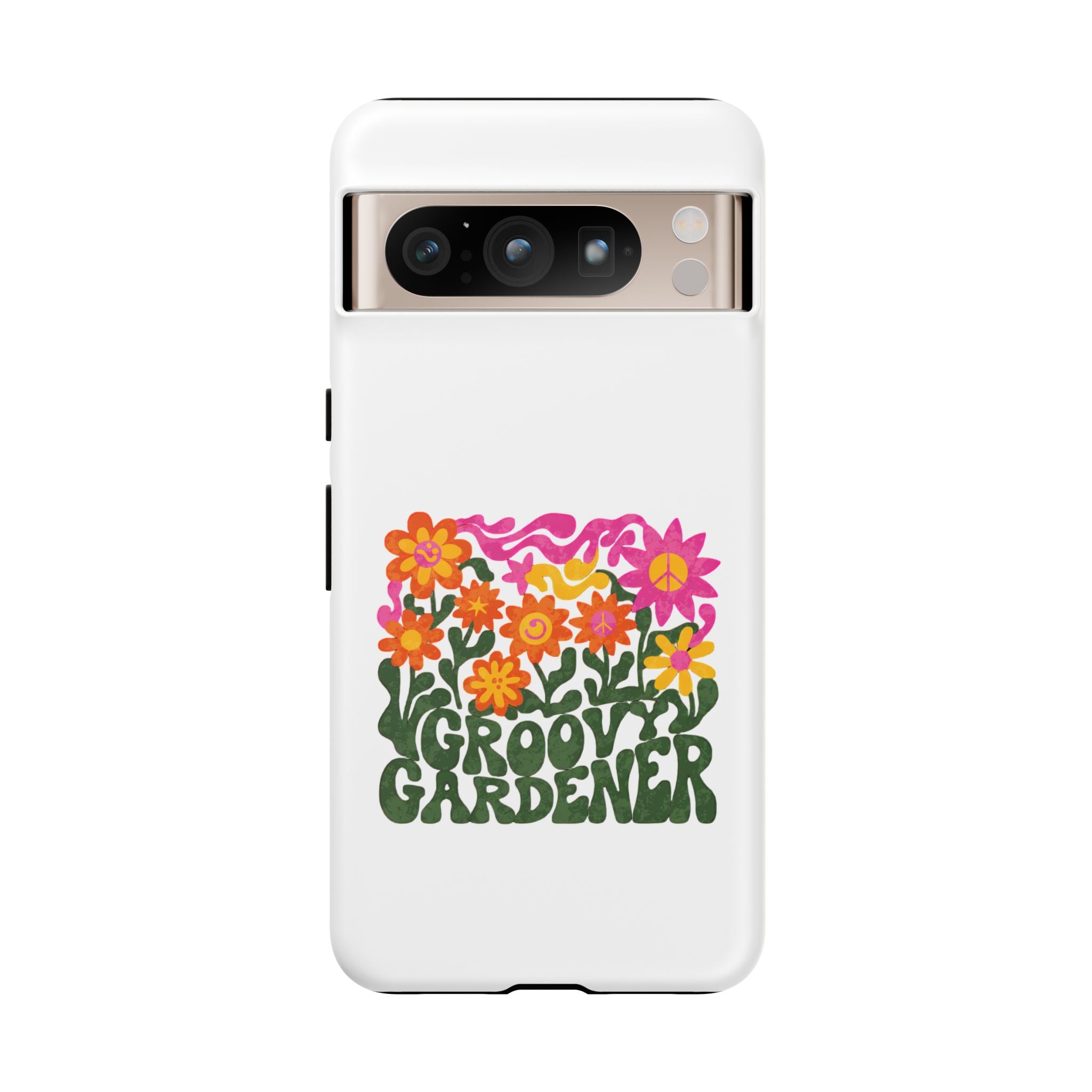 Groovy Gardener Phone Case - Retro Floral iPhone Cover