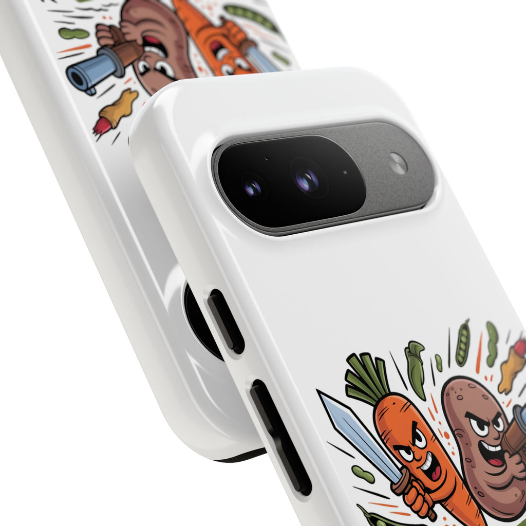 Phone Case — 'Dig For Victory' Veggie Combat Garden Design