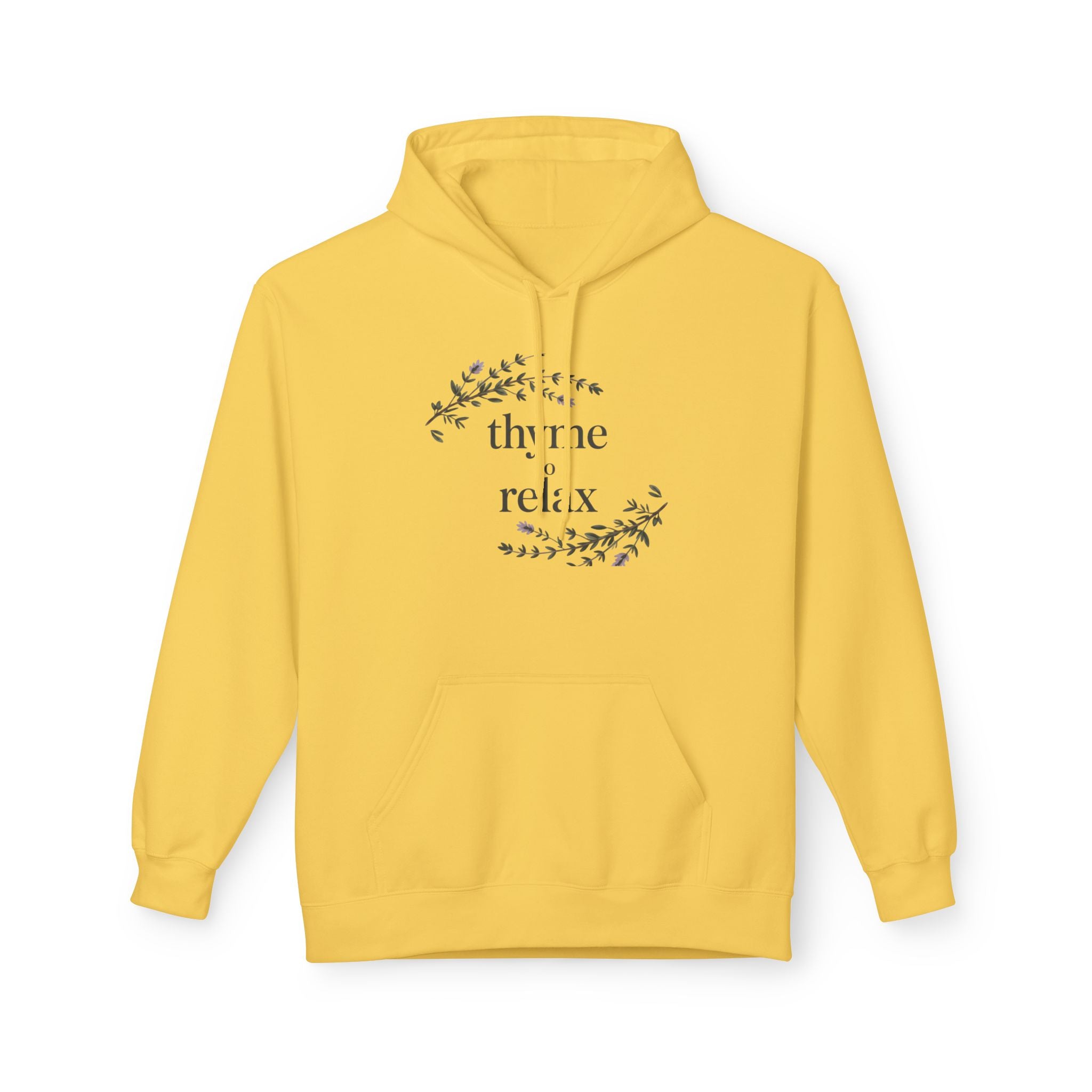 Thyme to Relax Hoodie — Botanical Relaxation Pullover
