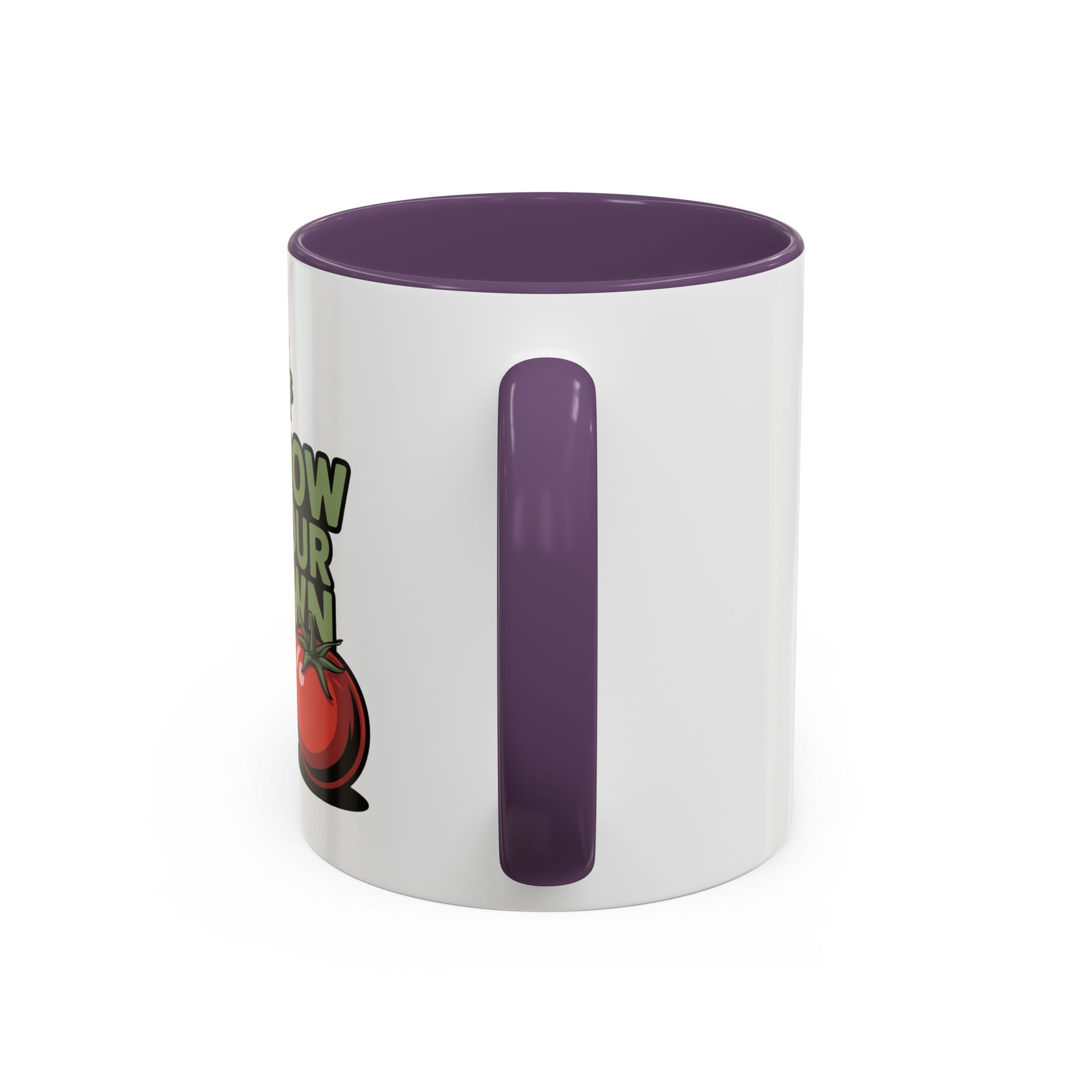Grow Your Own Coffee Mug — Gardening Veggie Design (11/15oz Accent)