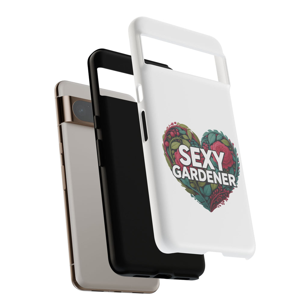 Sexy Gardener Phone Case — Floral Heart Garden Lover Tough Case