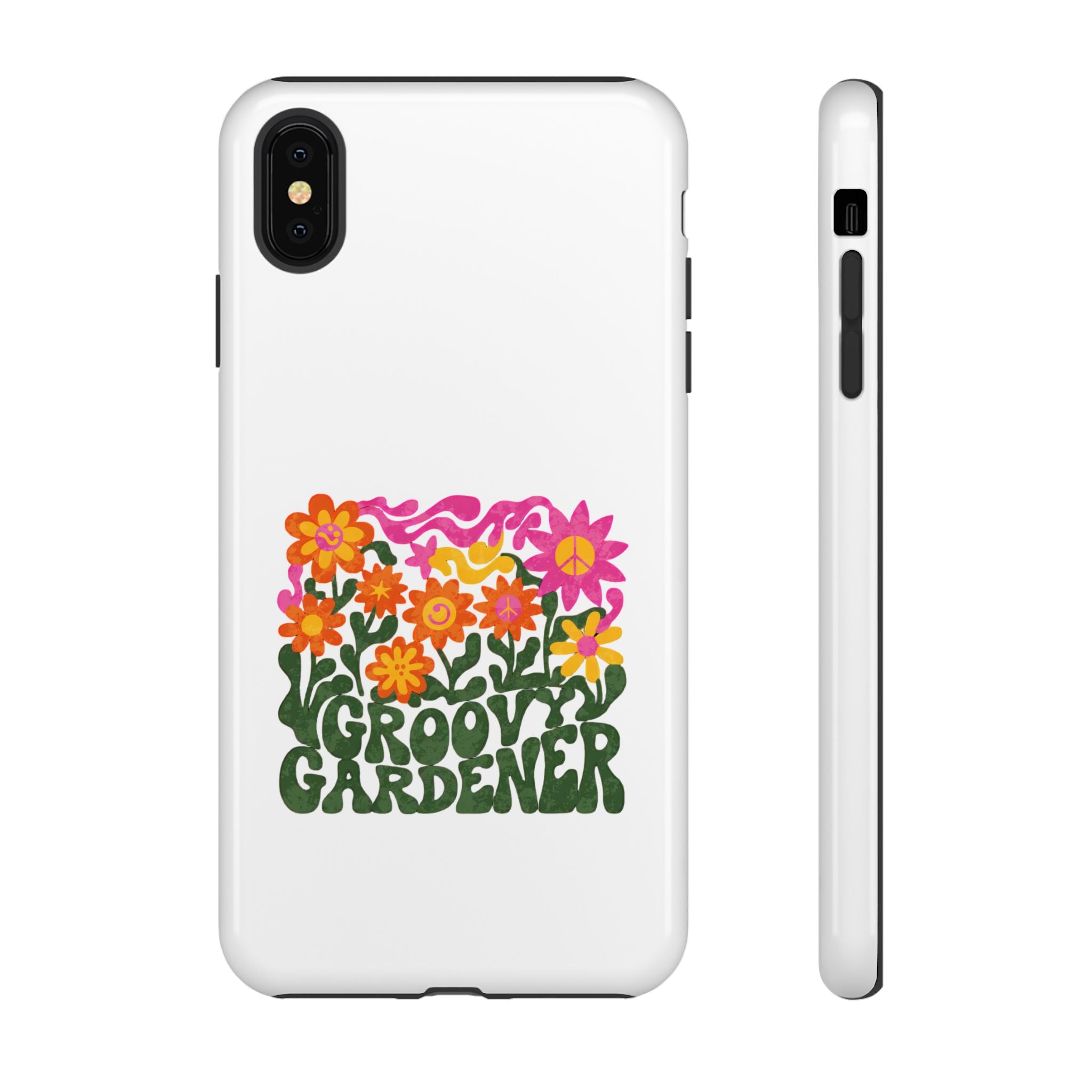 Groovy Gardener Phone Case - Retro Floral iPhone Cover